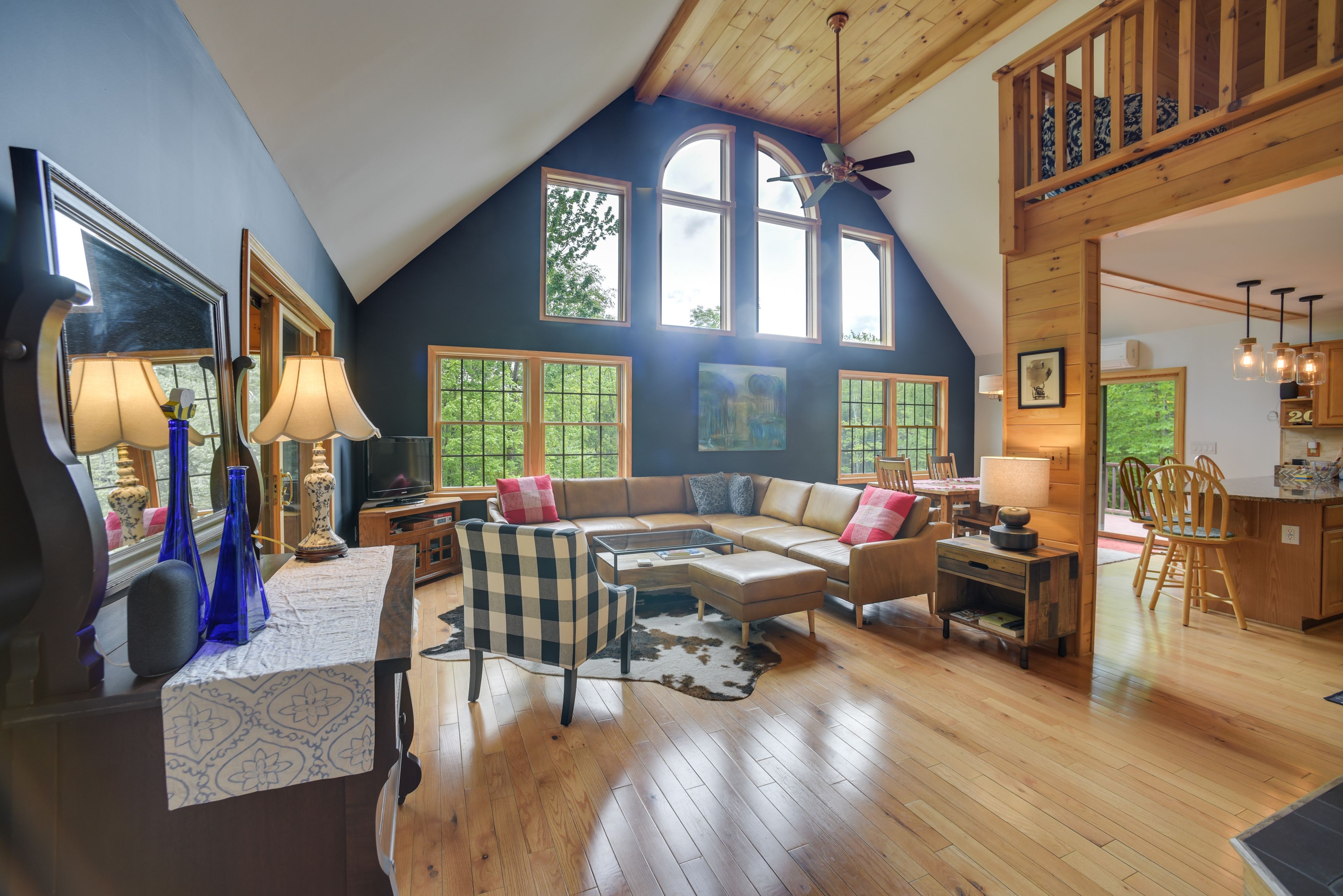 Living Room | 1st Floor | Free WiFi | Smart TV w/ Cable | Wood-Burning Stove