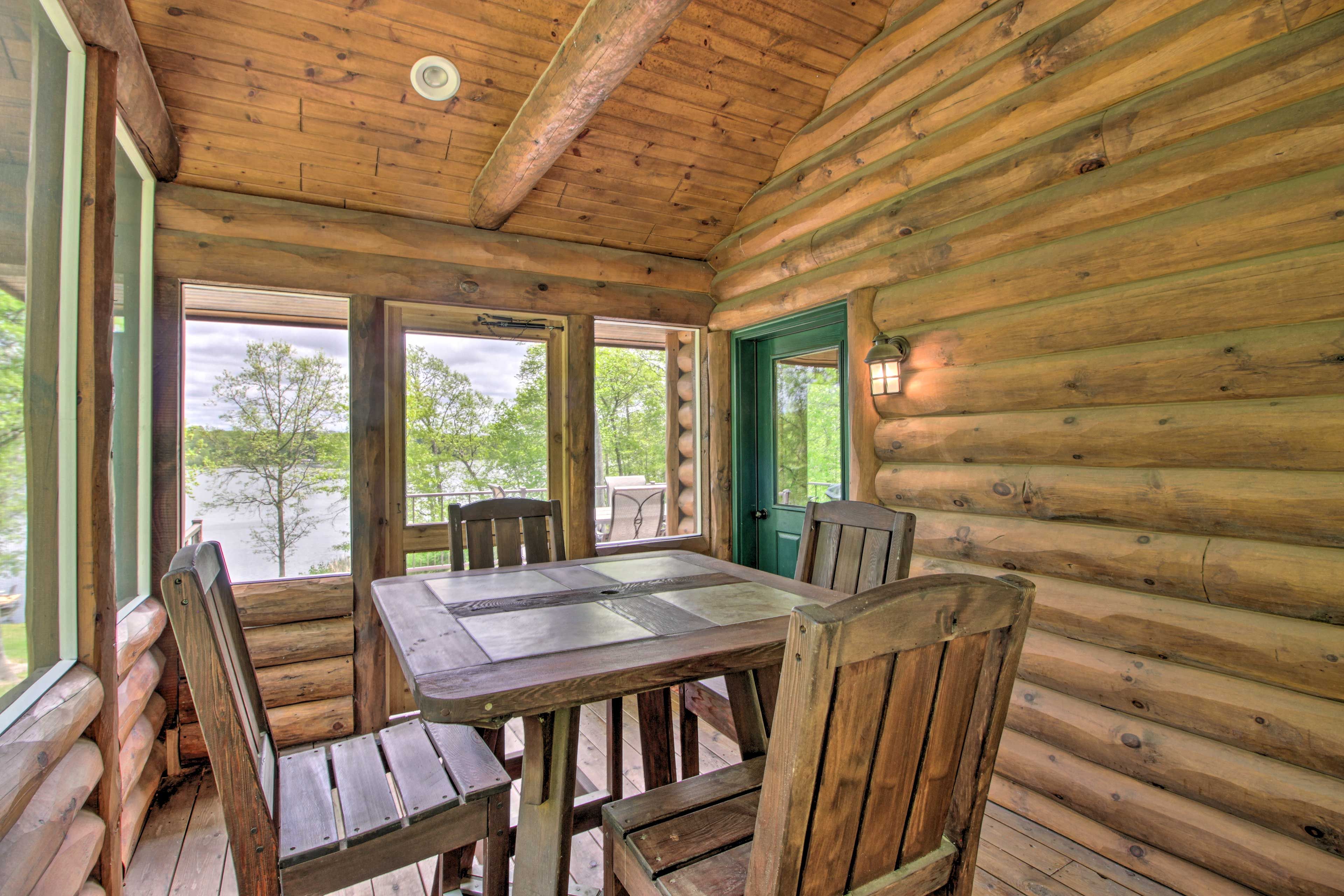 Screened-In Porch | Stairs Required