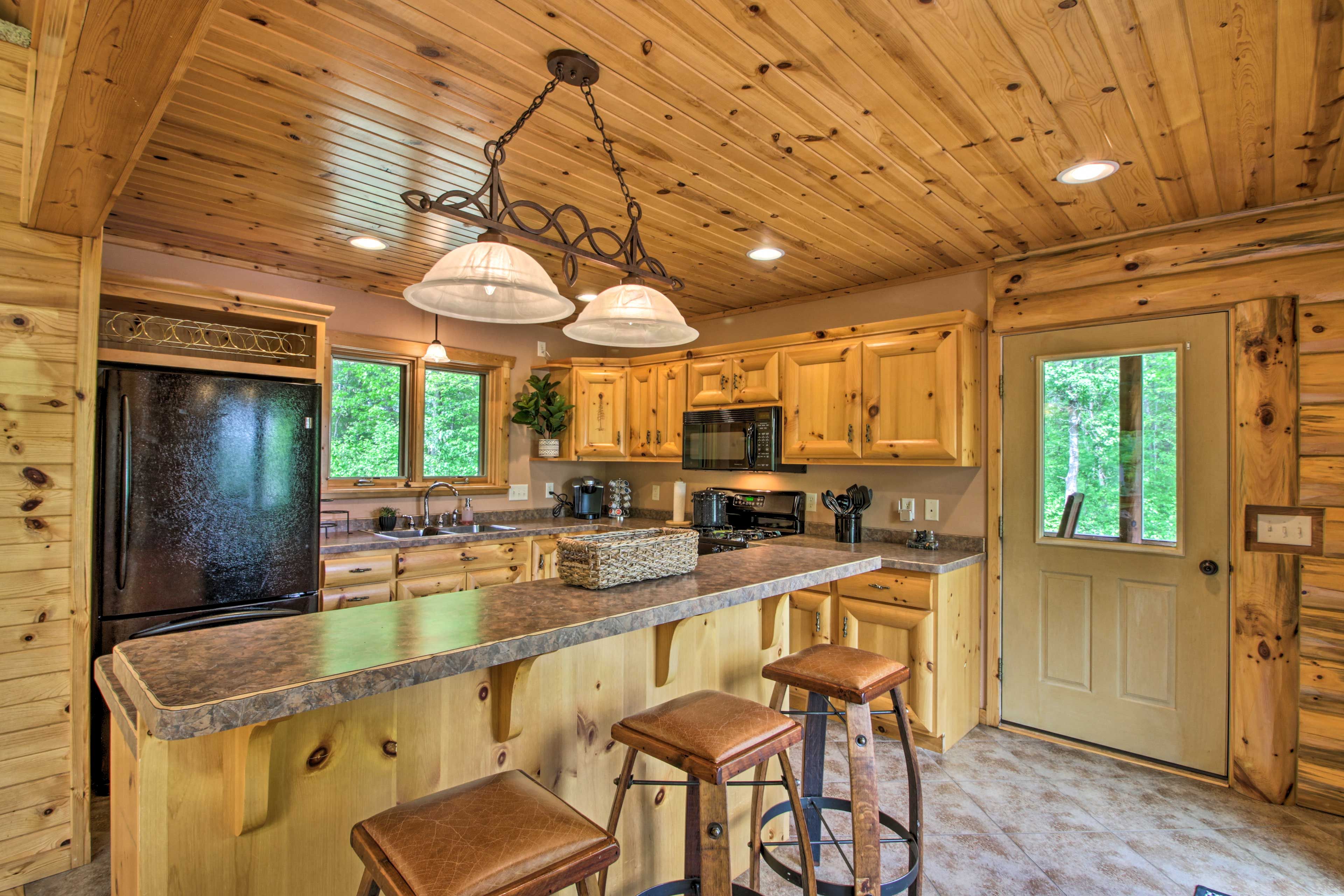 Well-Equipped Kitchen | 2nd Floor | Stairs Required | Air Fryer