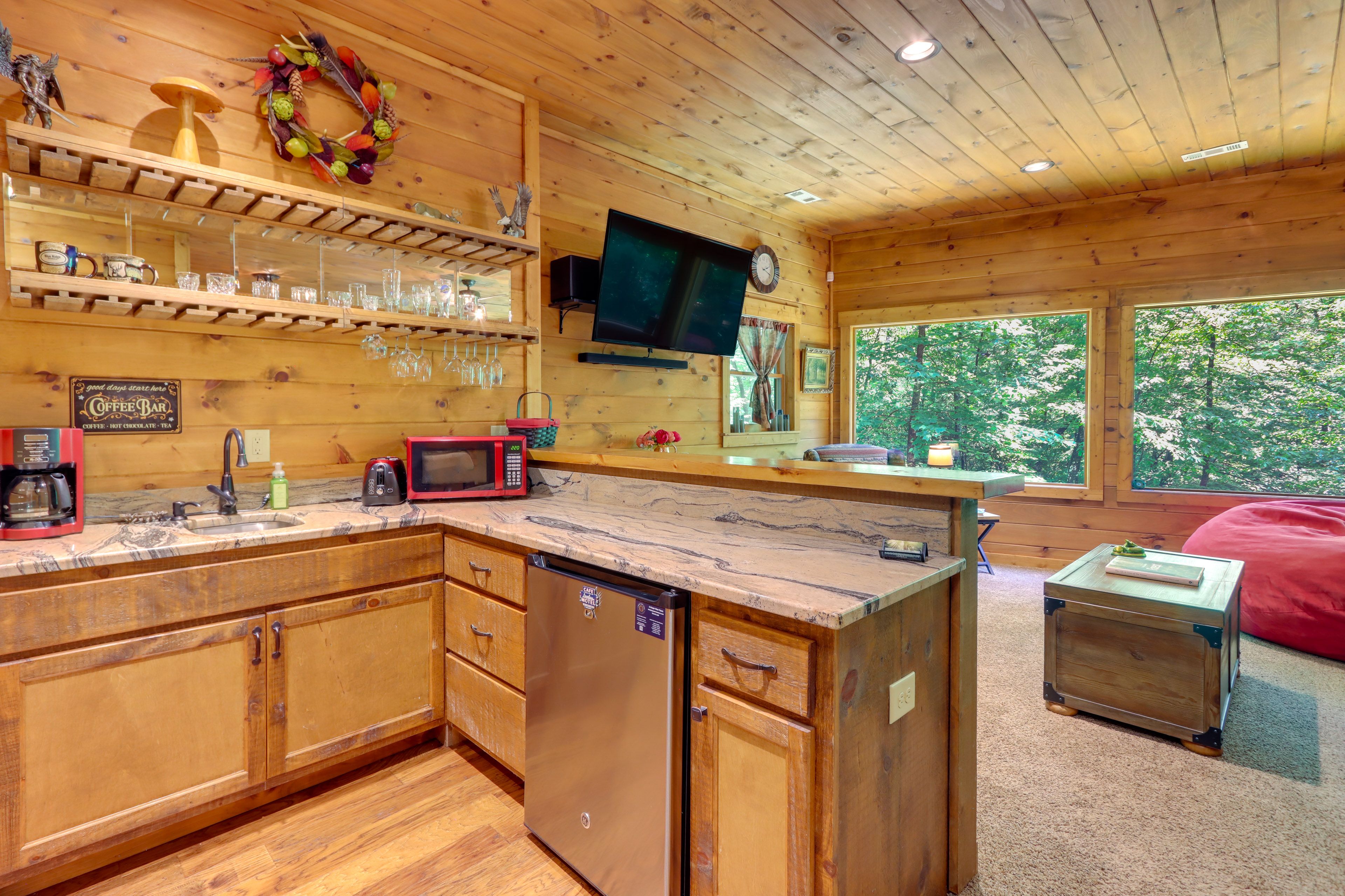 Kitchen | Cooking Basics | Breakfast Bar Dining Area | Dishes & Flatware