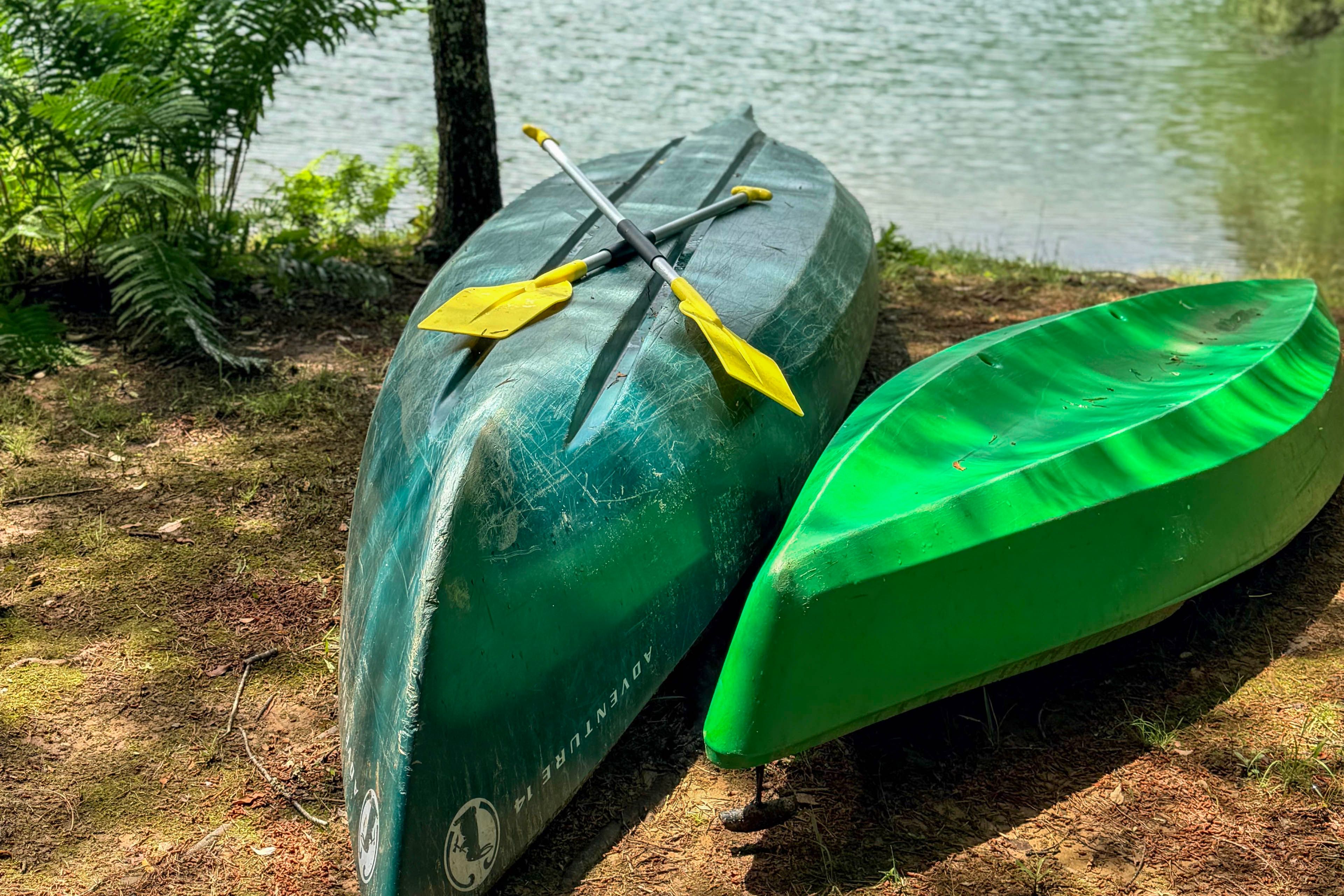 Cherry Lake Access | Canoes