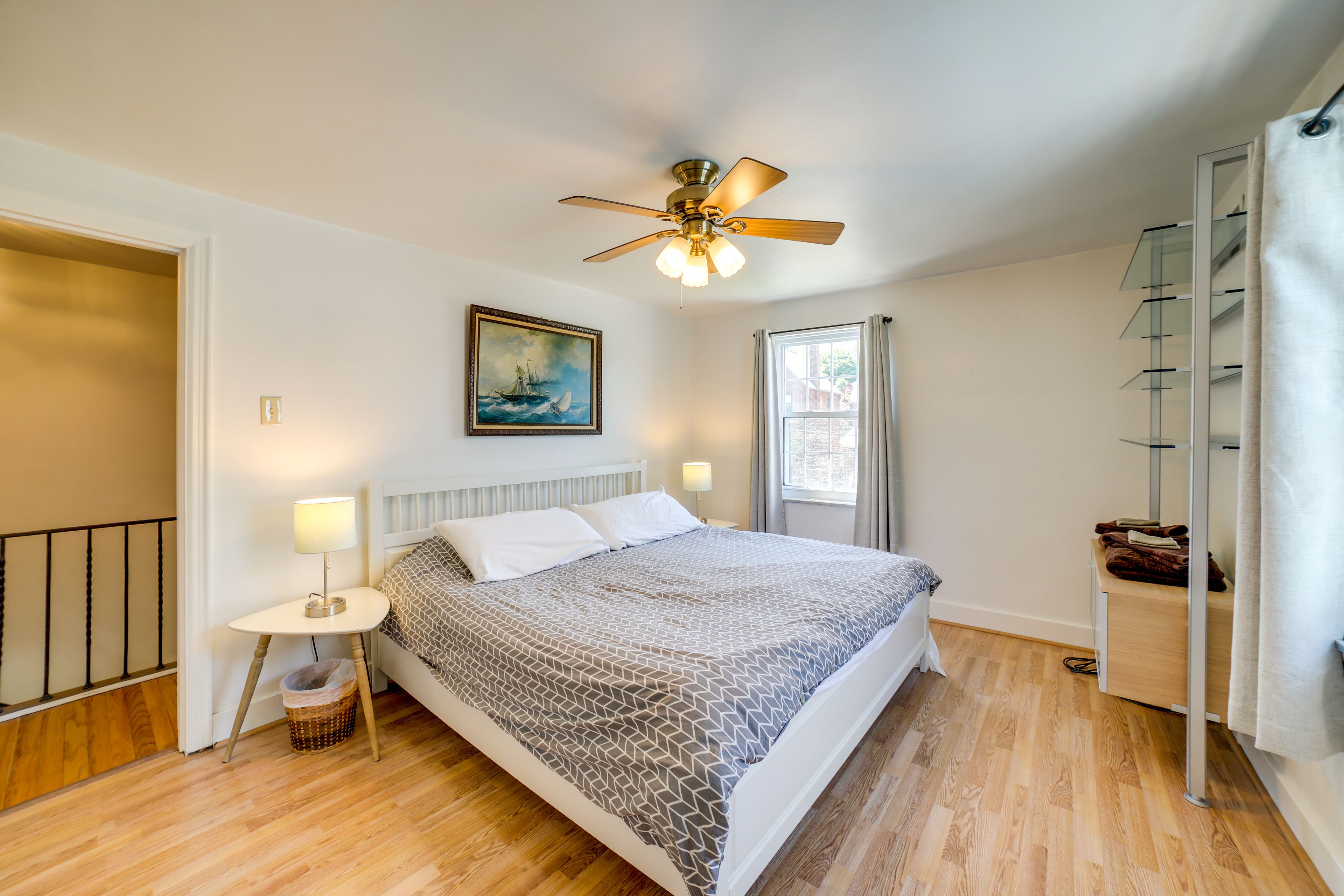 Bedroom 1 | Upper Level | King Bed | Linens Provided