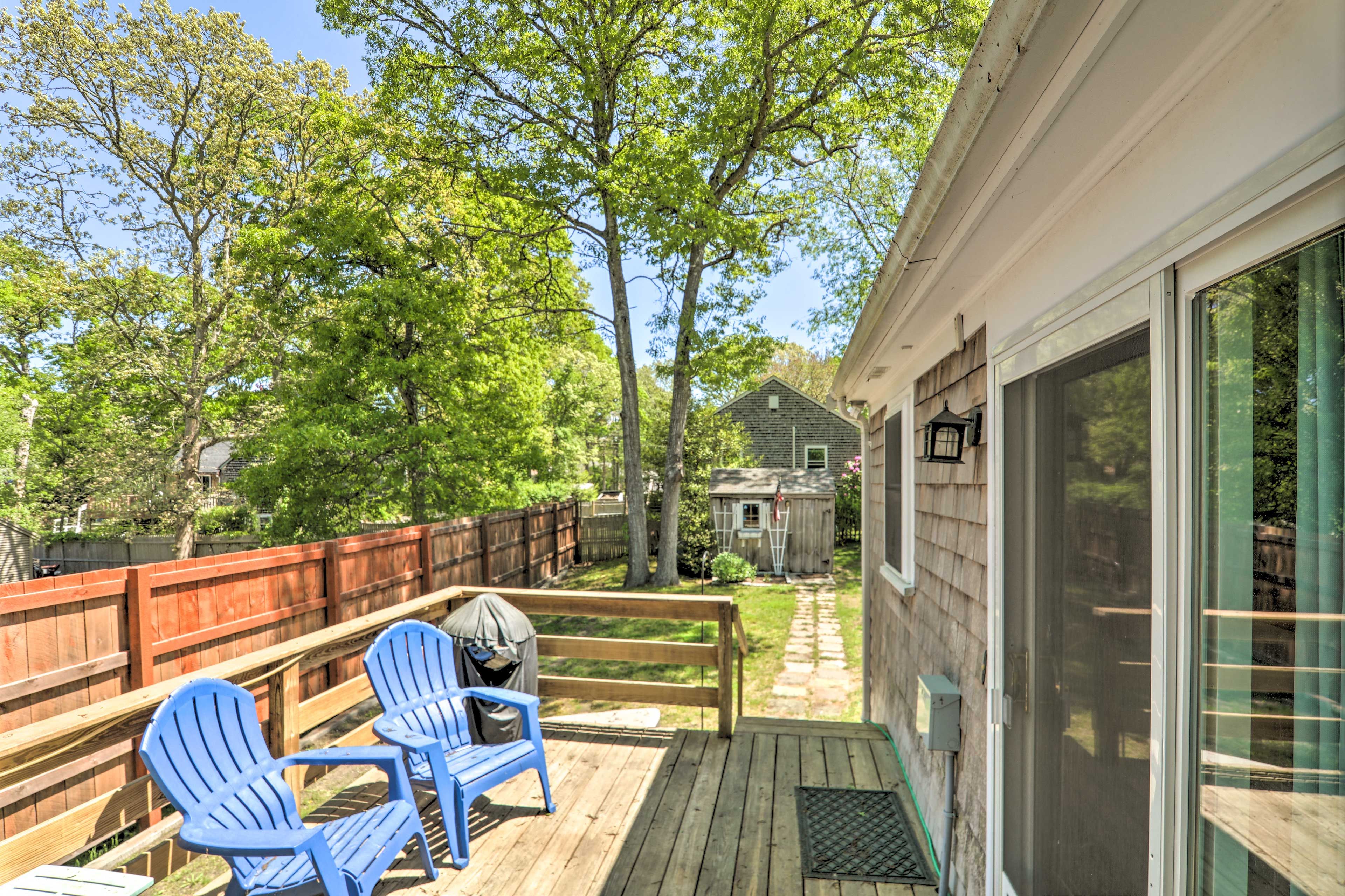 Private Furnished Deck