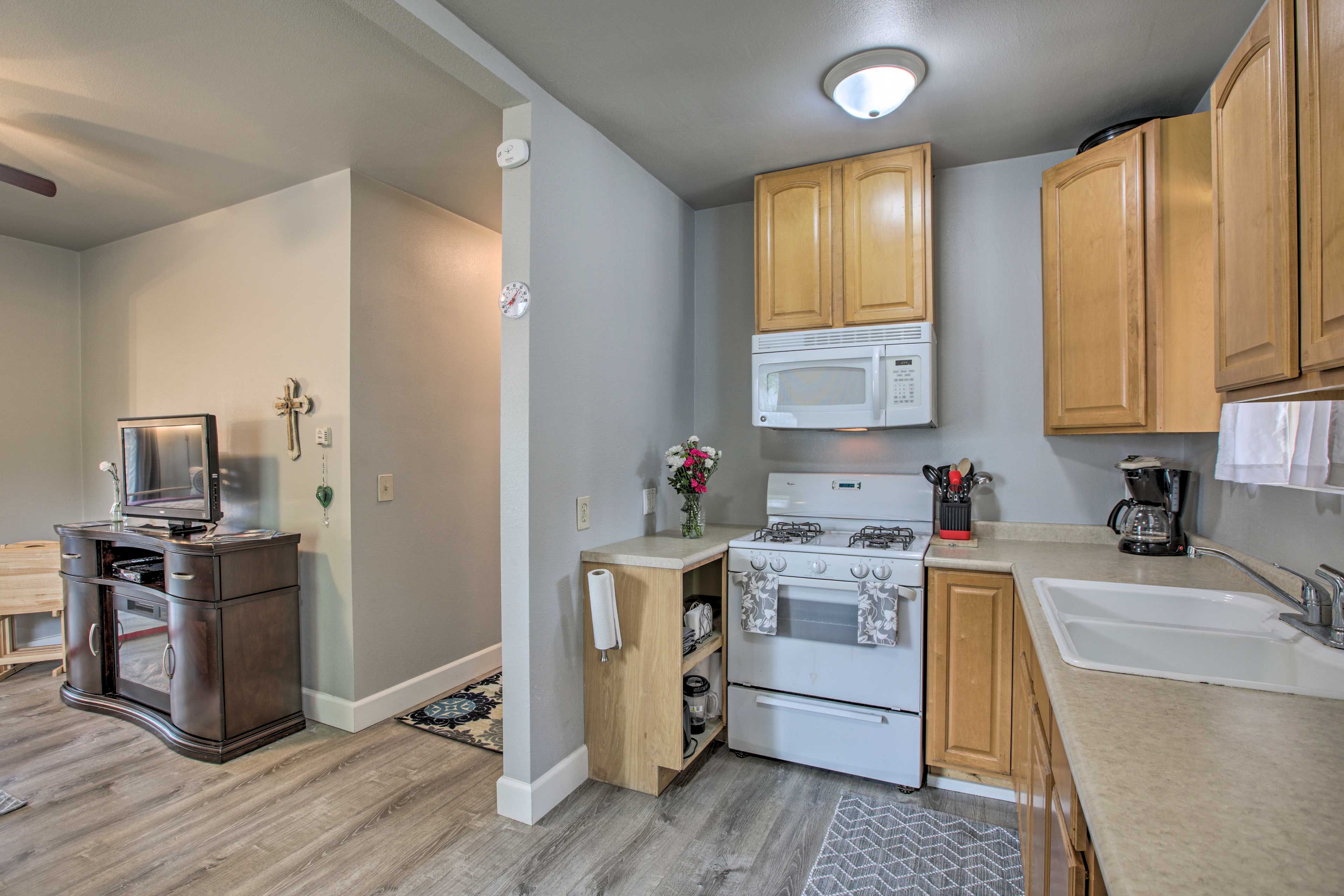 Well-Equipped Kitchen