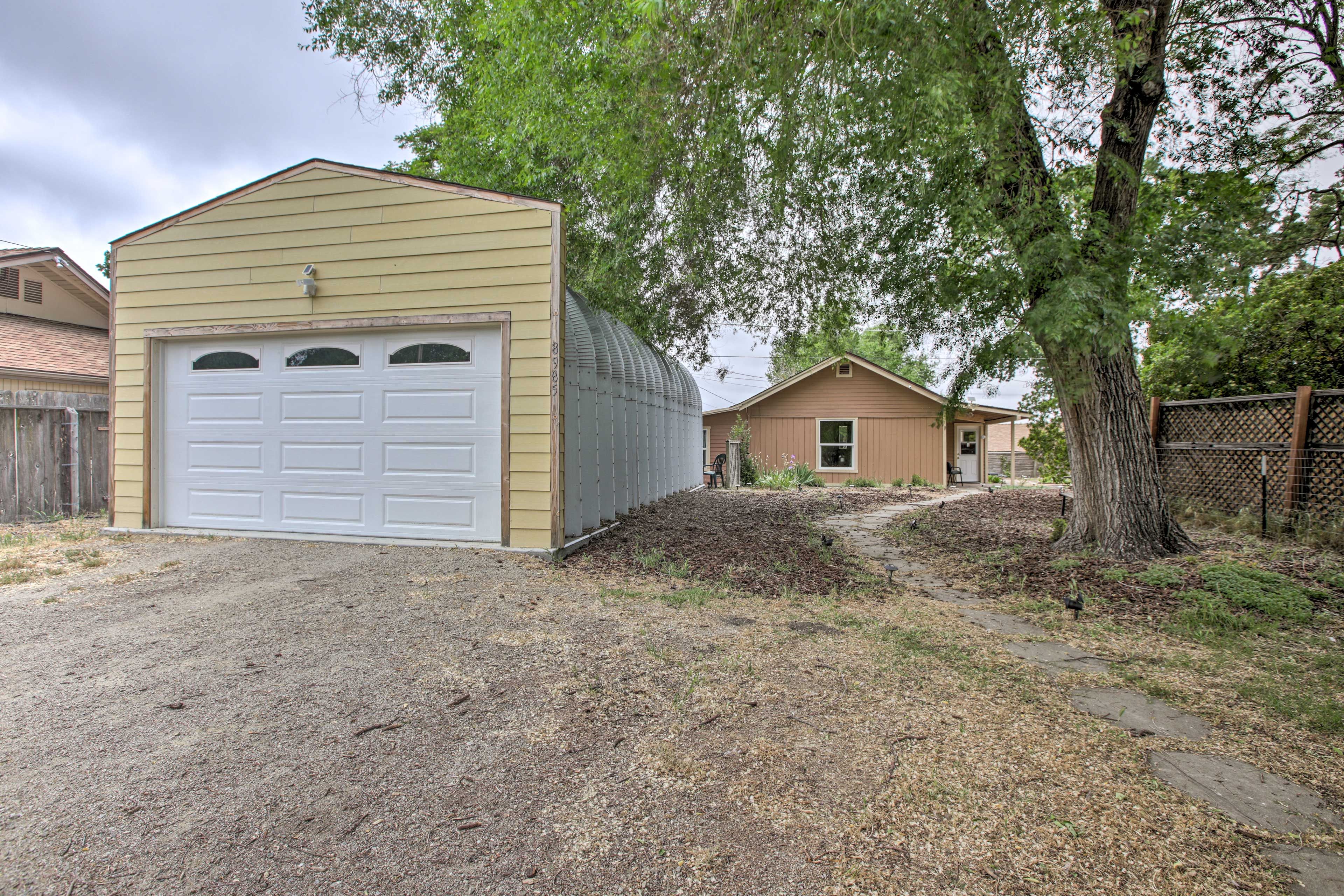 Parking | Sand Driveway (4 Vehicles) | RV & Trailer Parking Allowed On-Site
