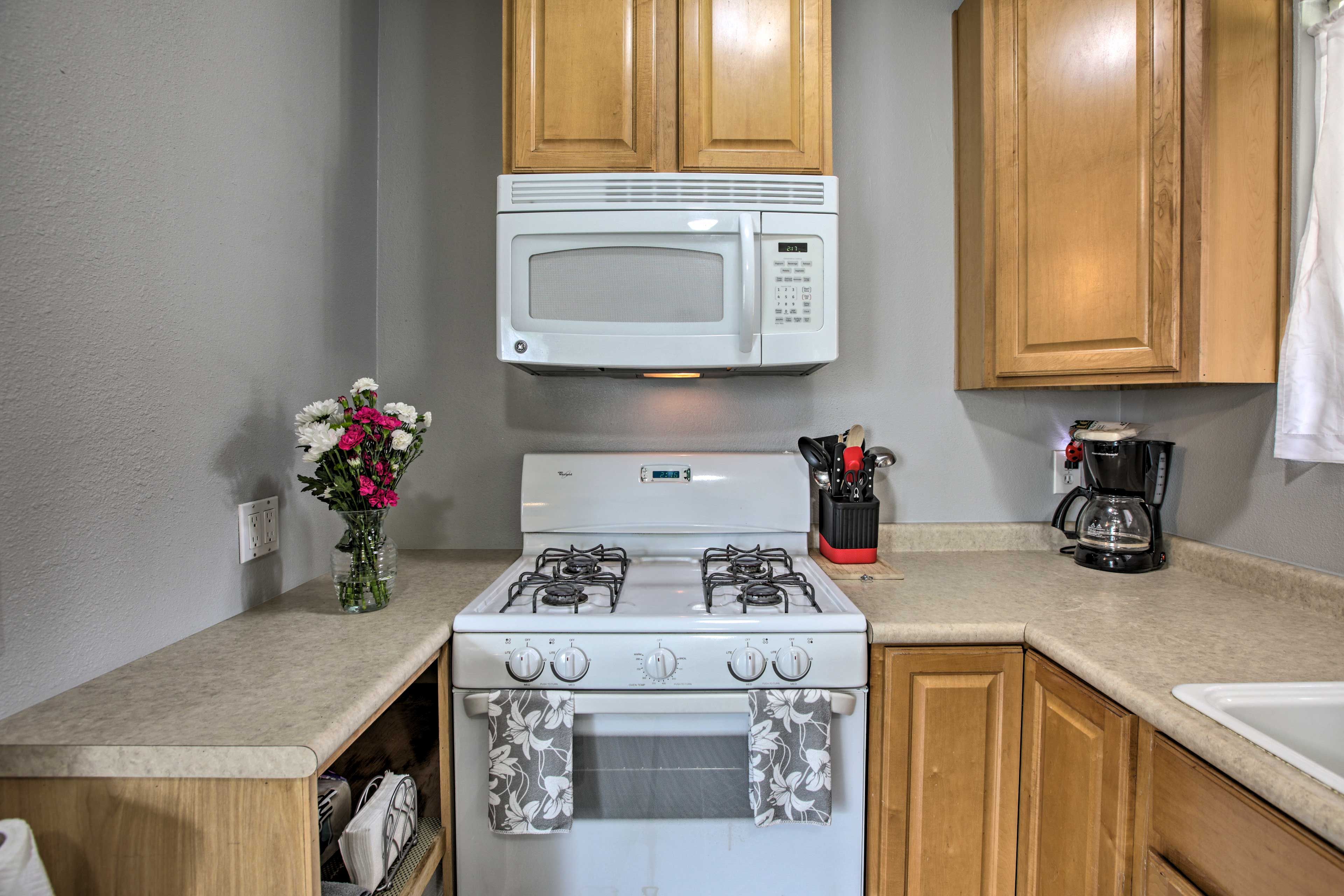 Well-Equipped Kitchen
