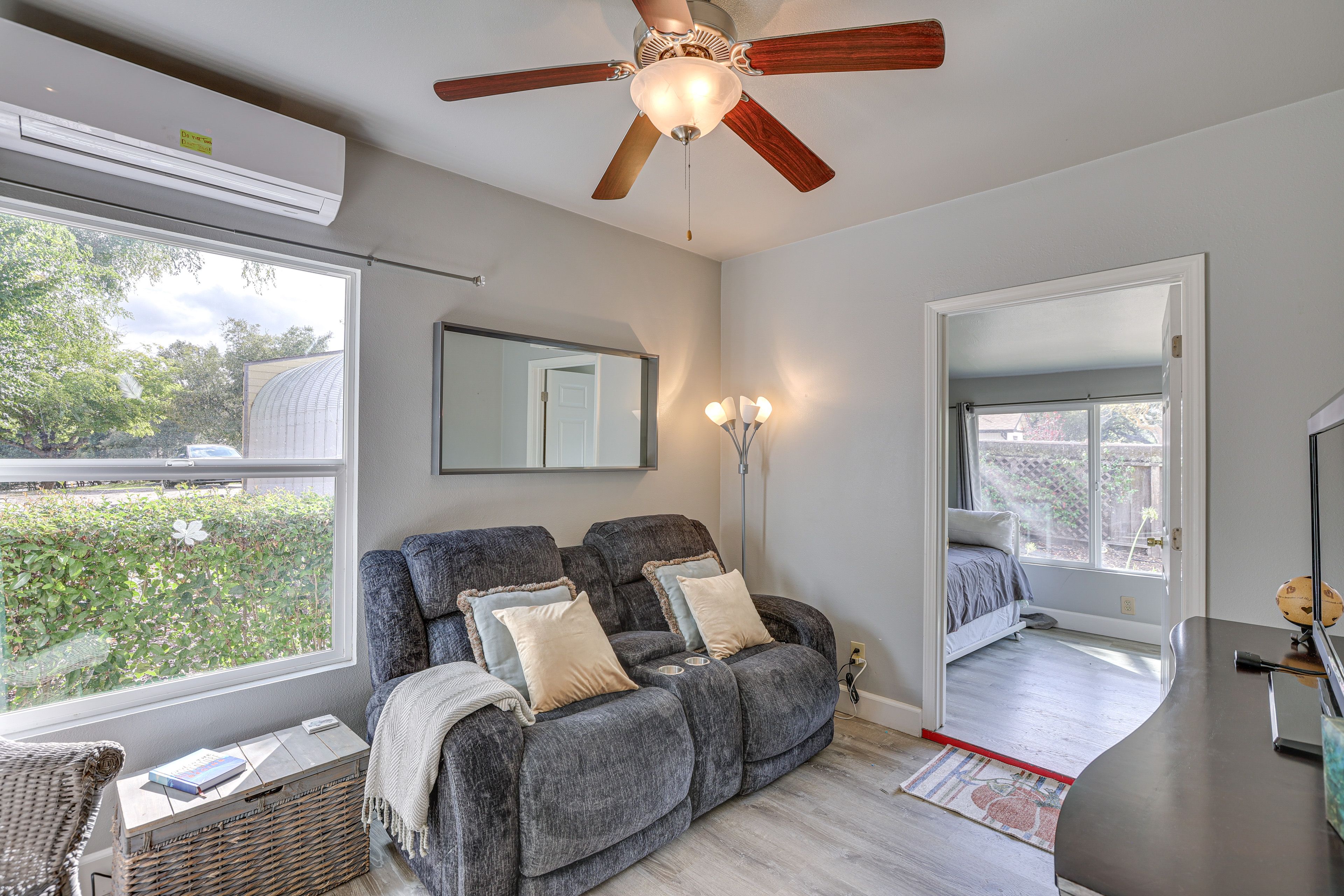 Living Area | Smart TV | Single-Story Home