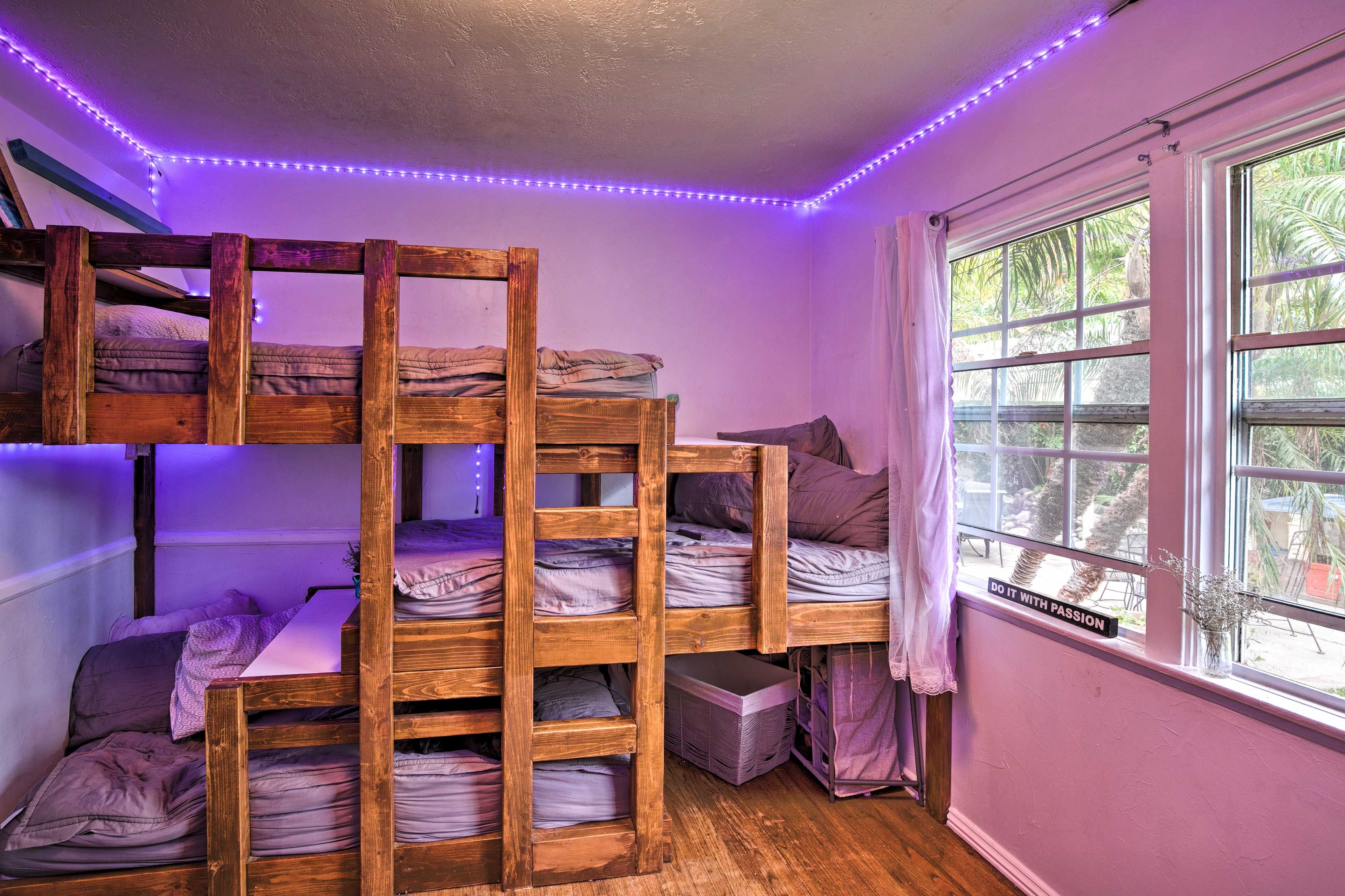 Bedroom 3 | Triple Twin Bunk Bed