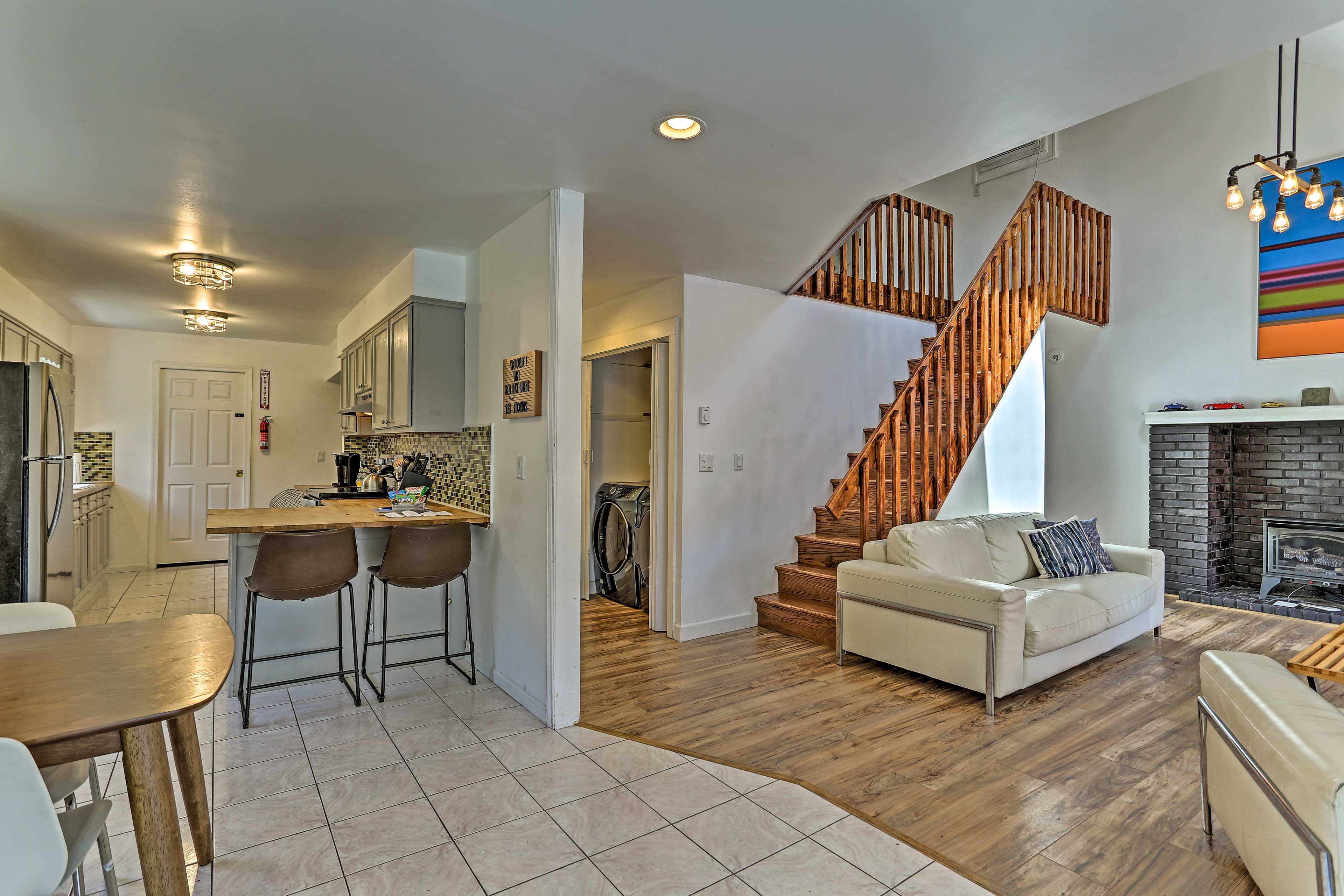 Living Room | Electric Fireplace