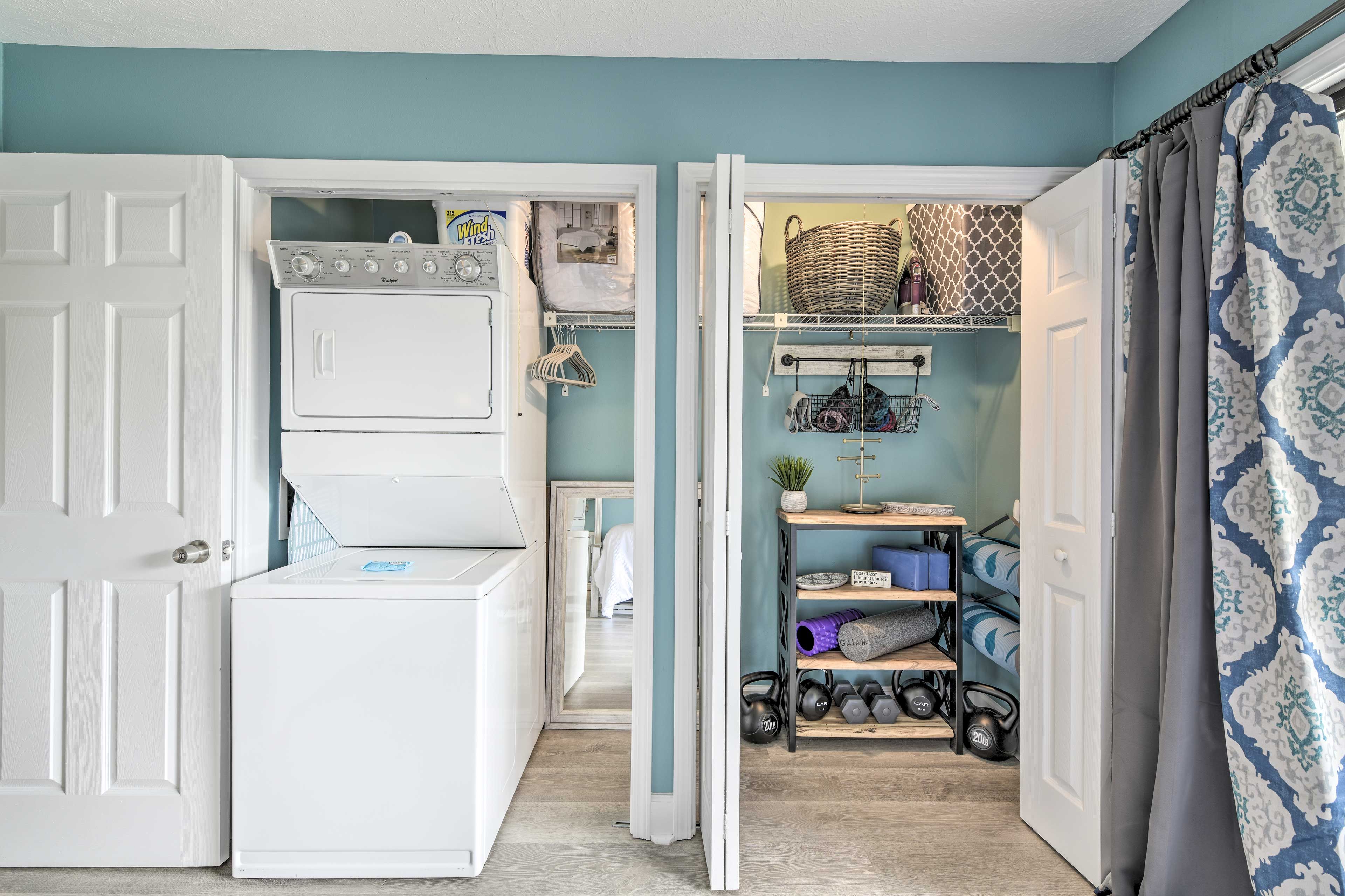 Bedroom | In-Unit Laundry Machines