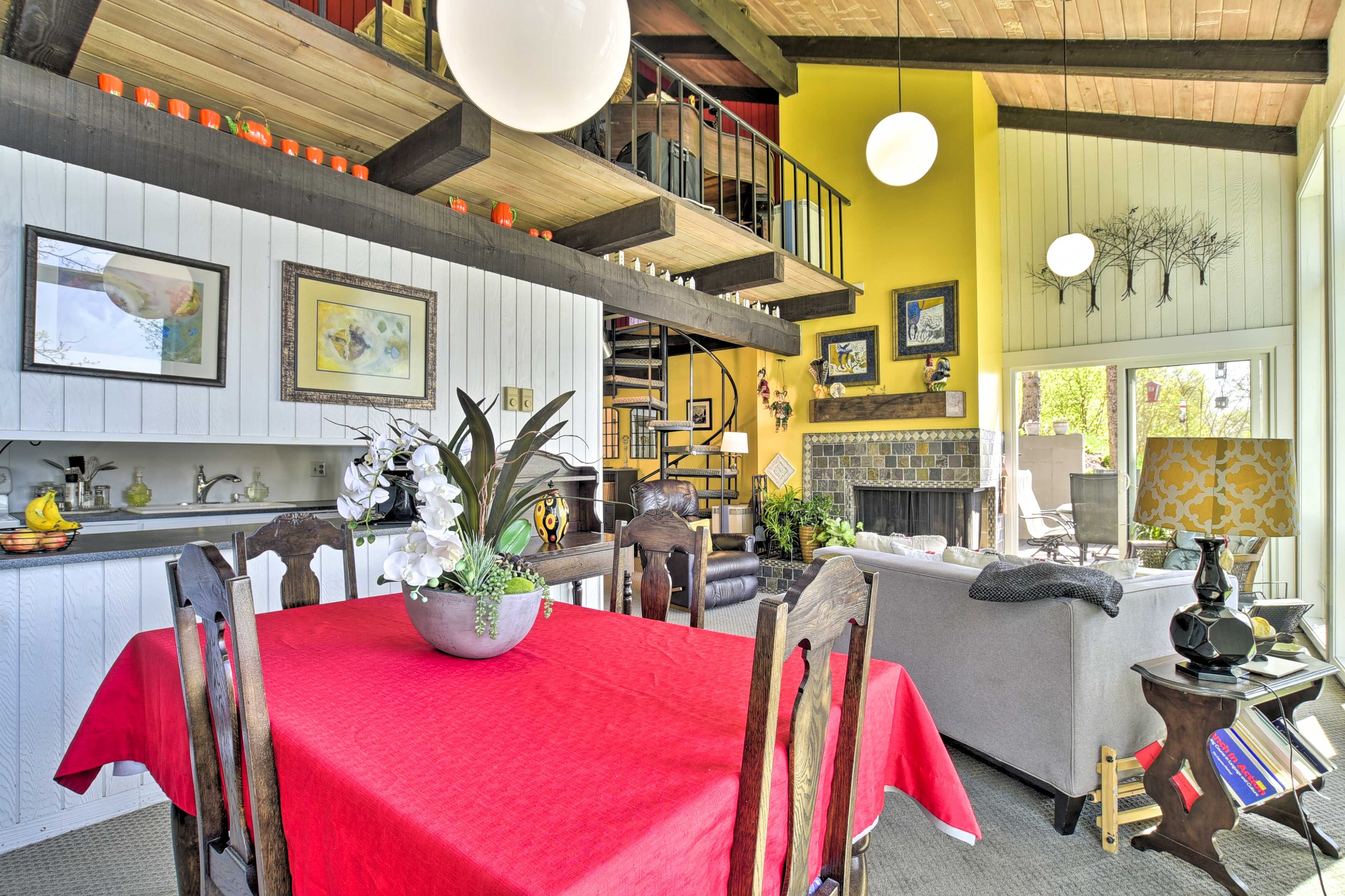 Dining Area | Free WiFi | Books & Board Games