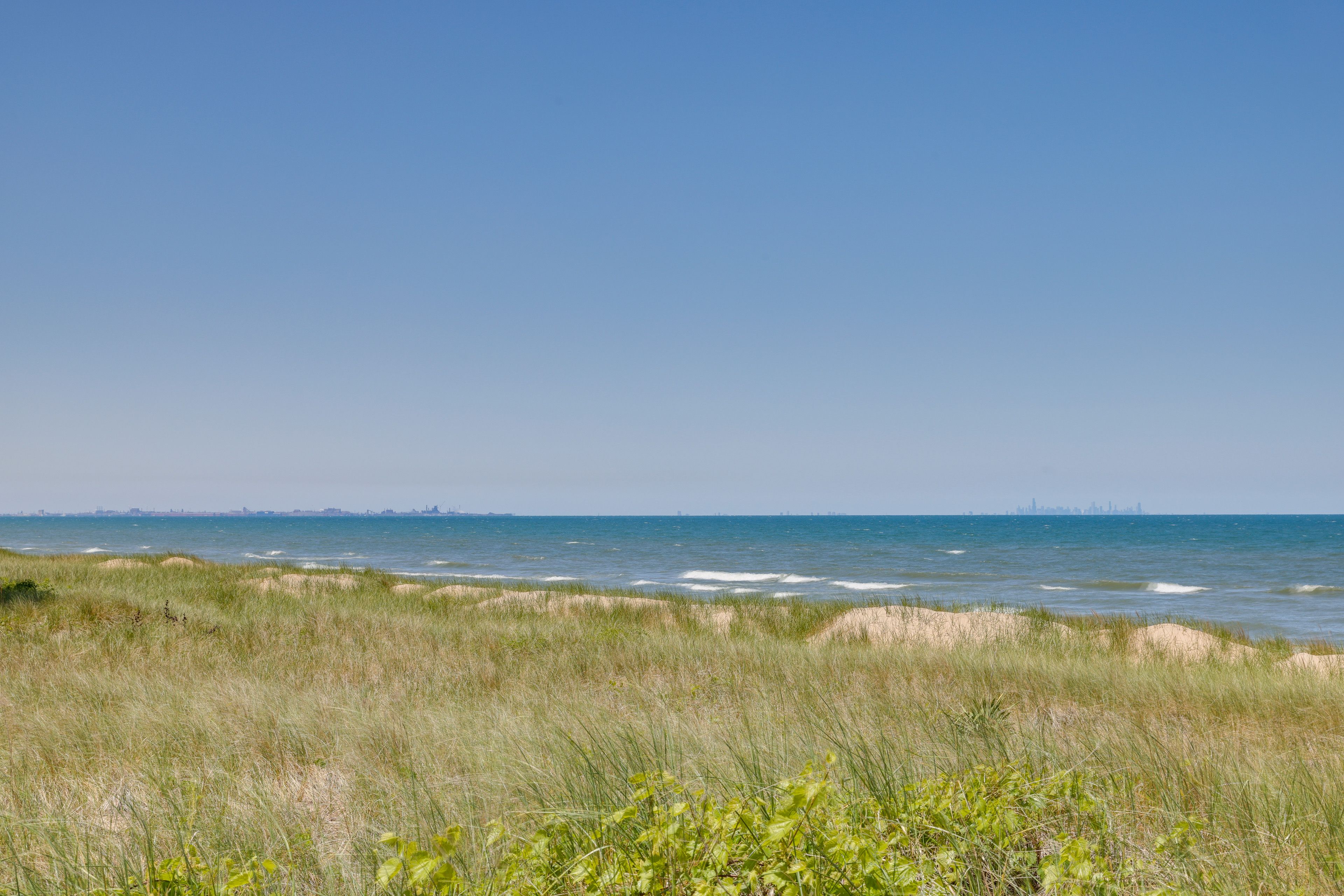 Walk to Lake Michigan