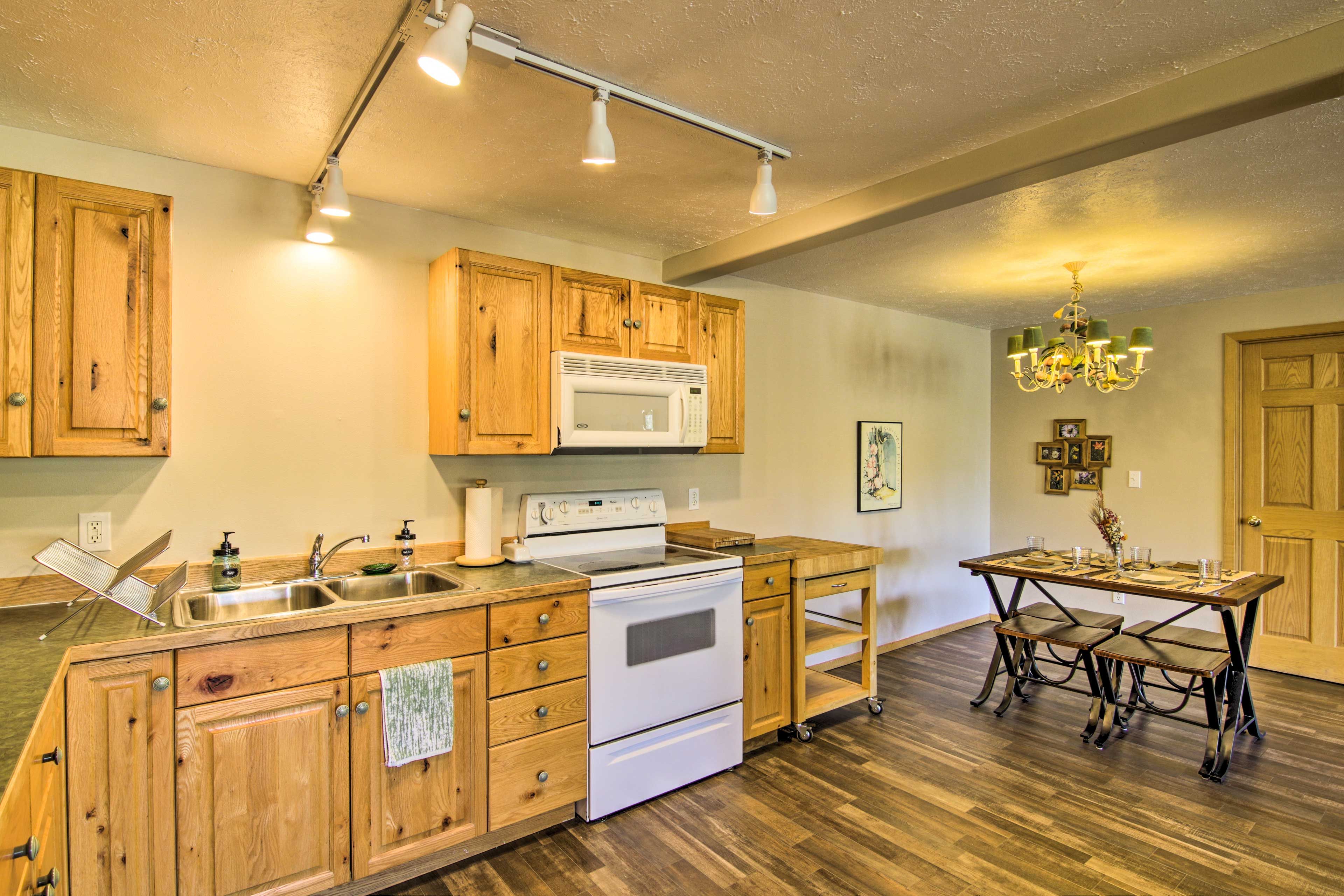 Well-Equipped Kitchen