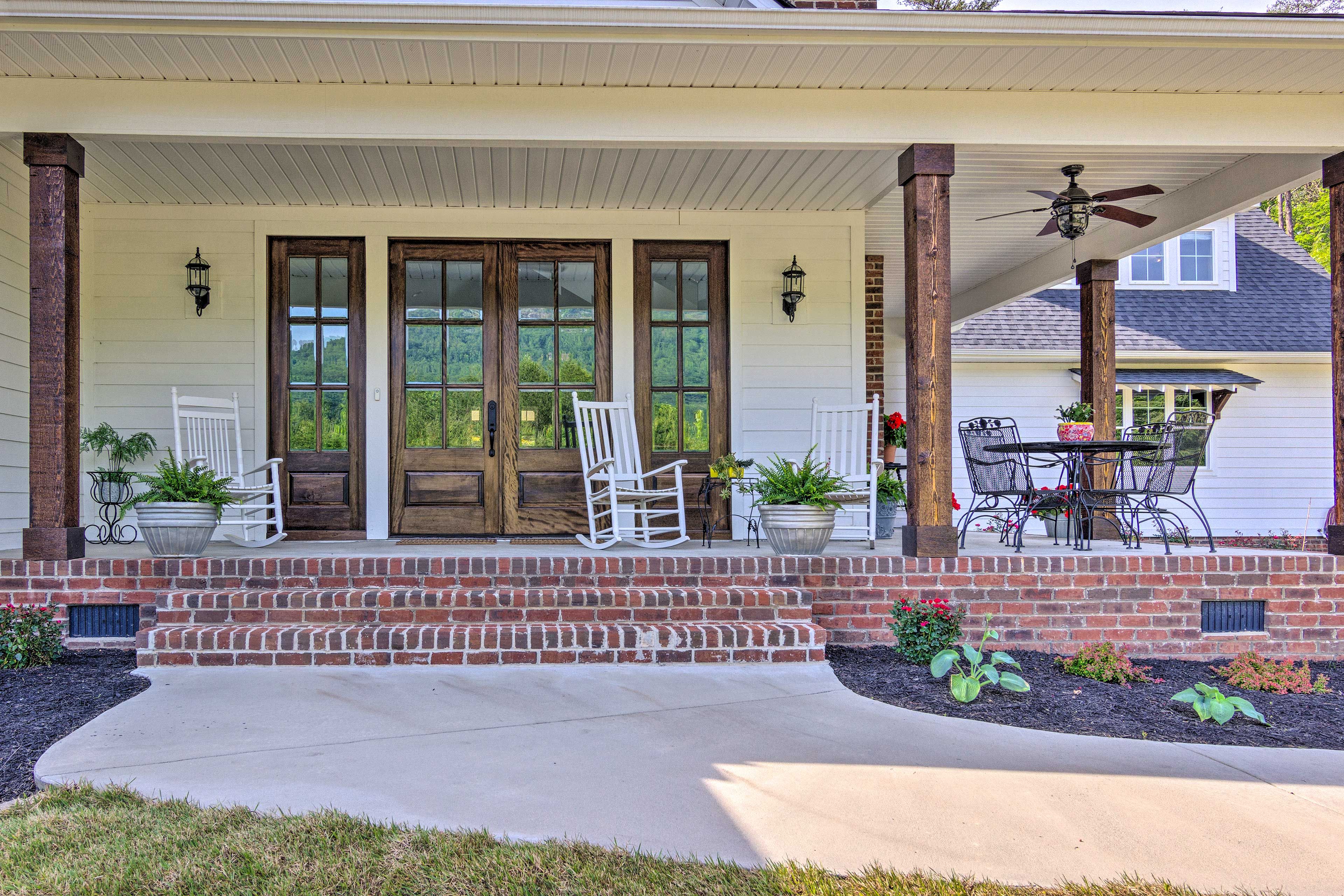 Property Exterior | Mountain Views from Front Porch