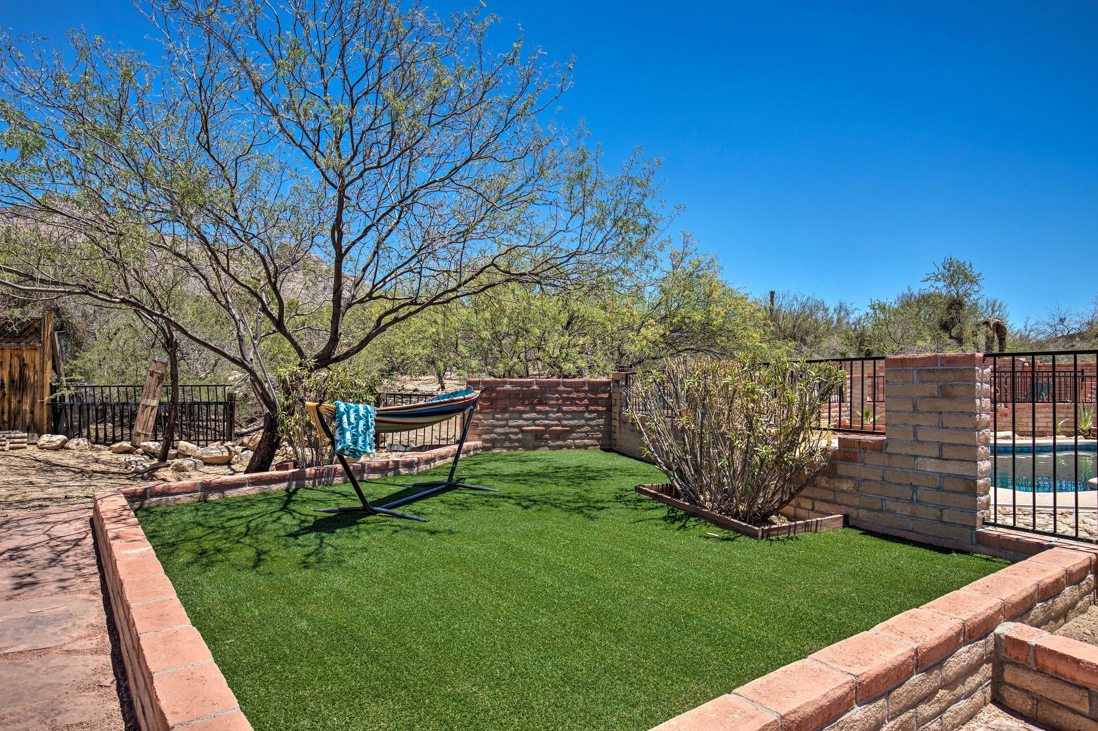 Private Backyard