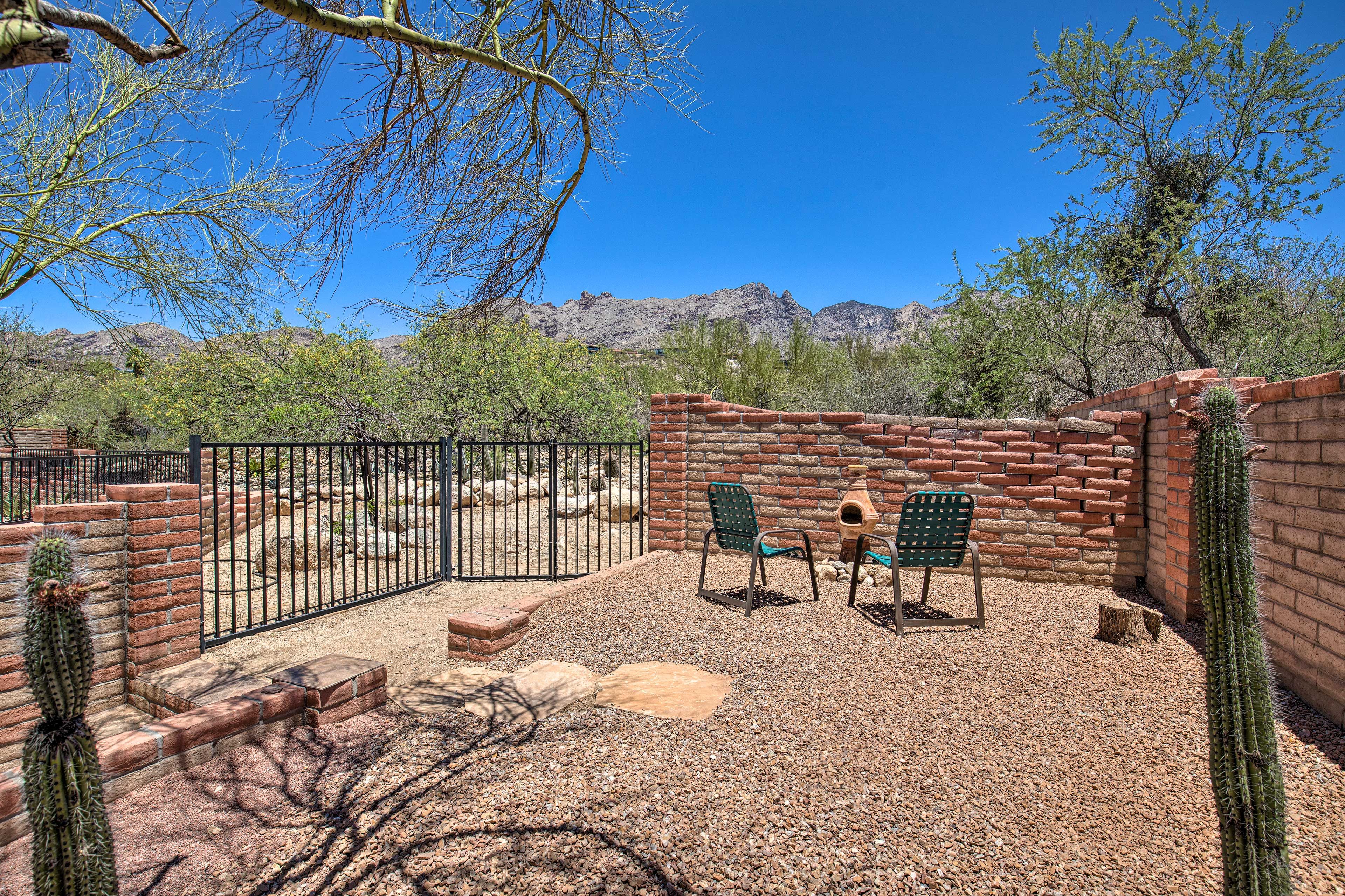 Private Backyard