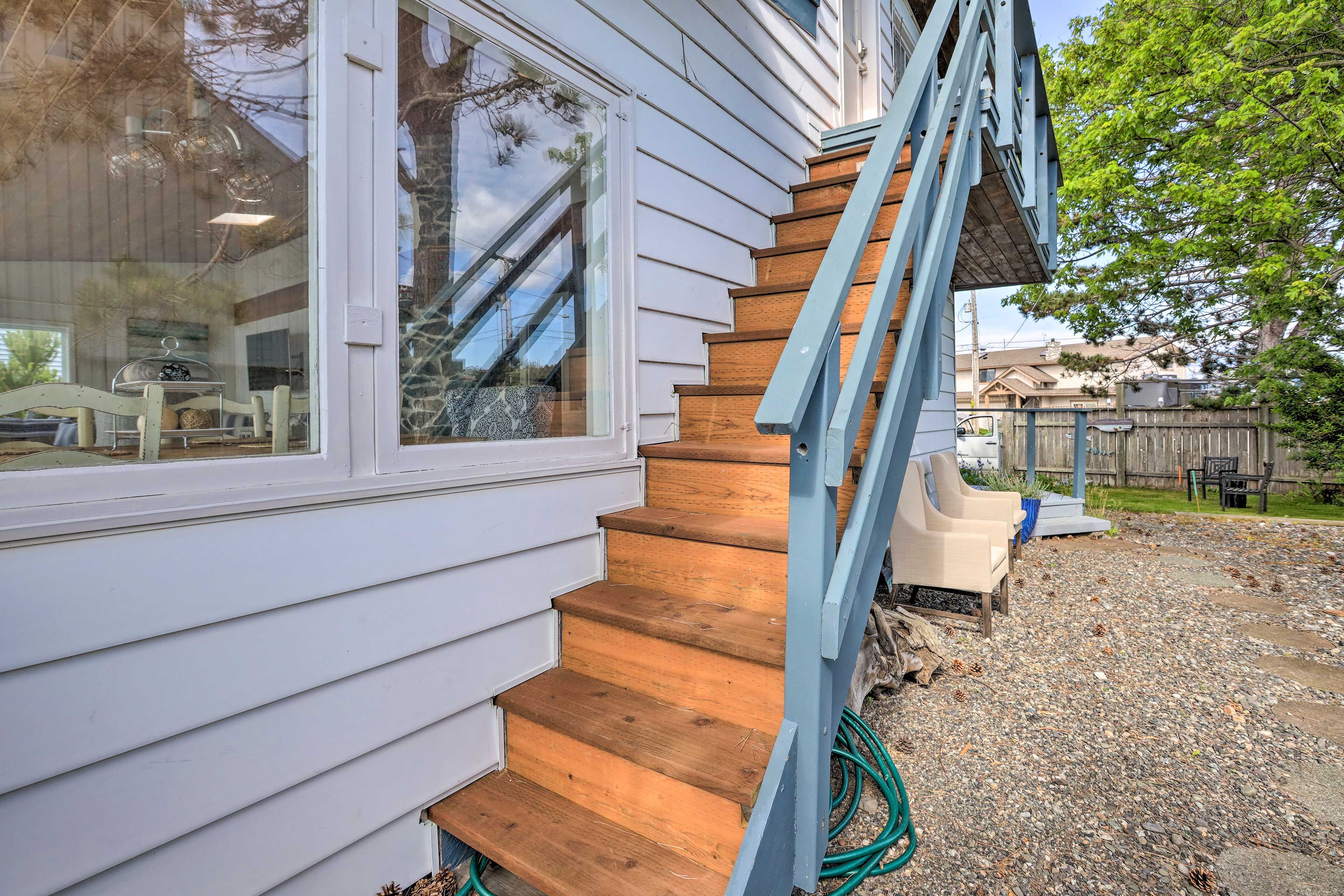 Stairs Leading to Bedroom 1
