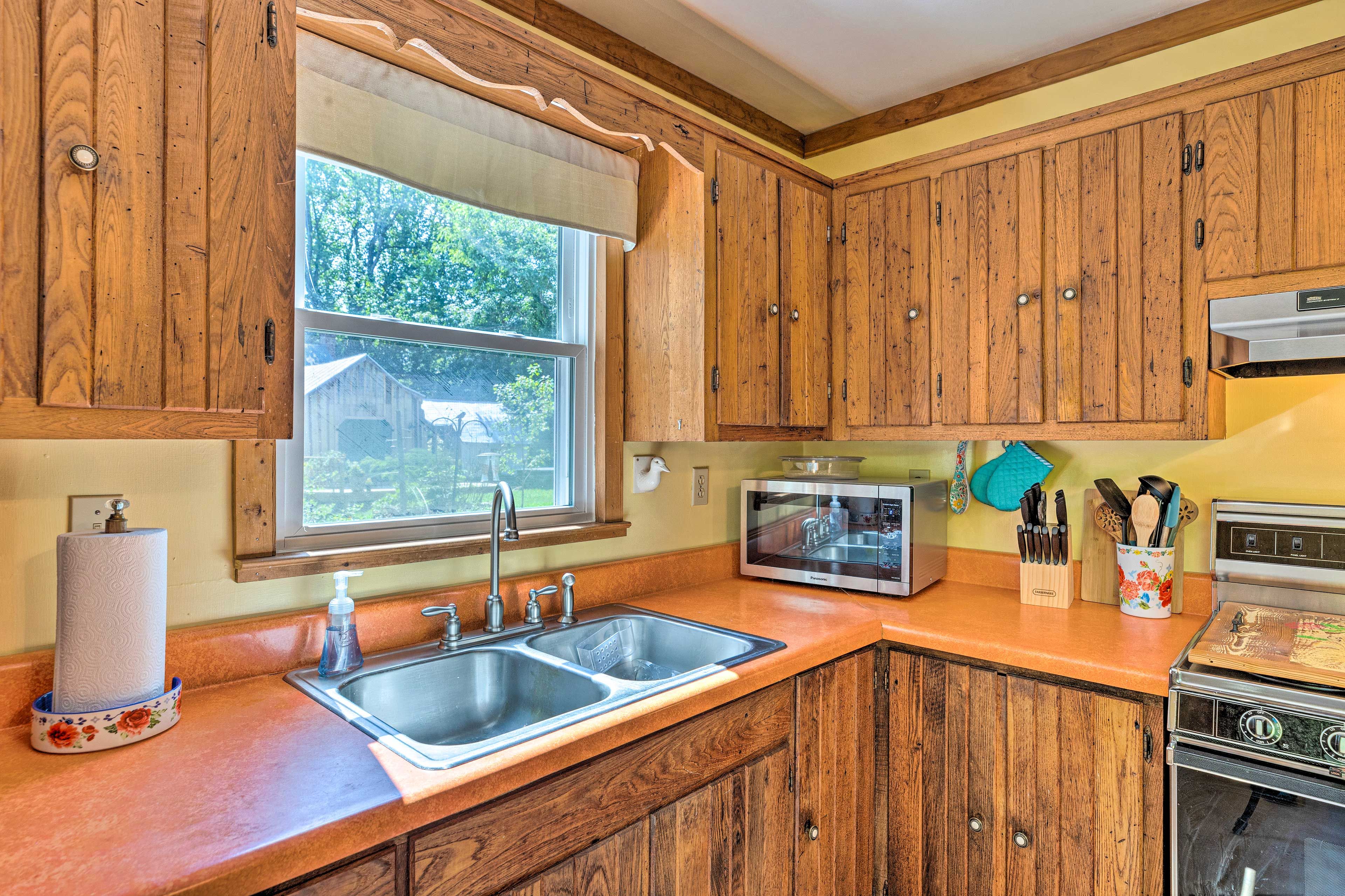 Well-Equipped Kitchen