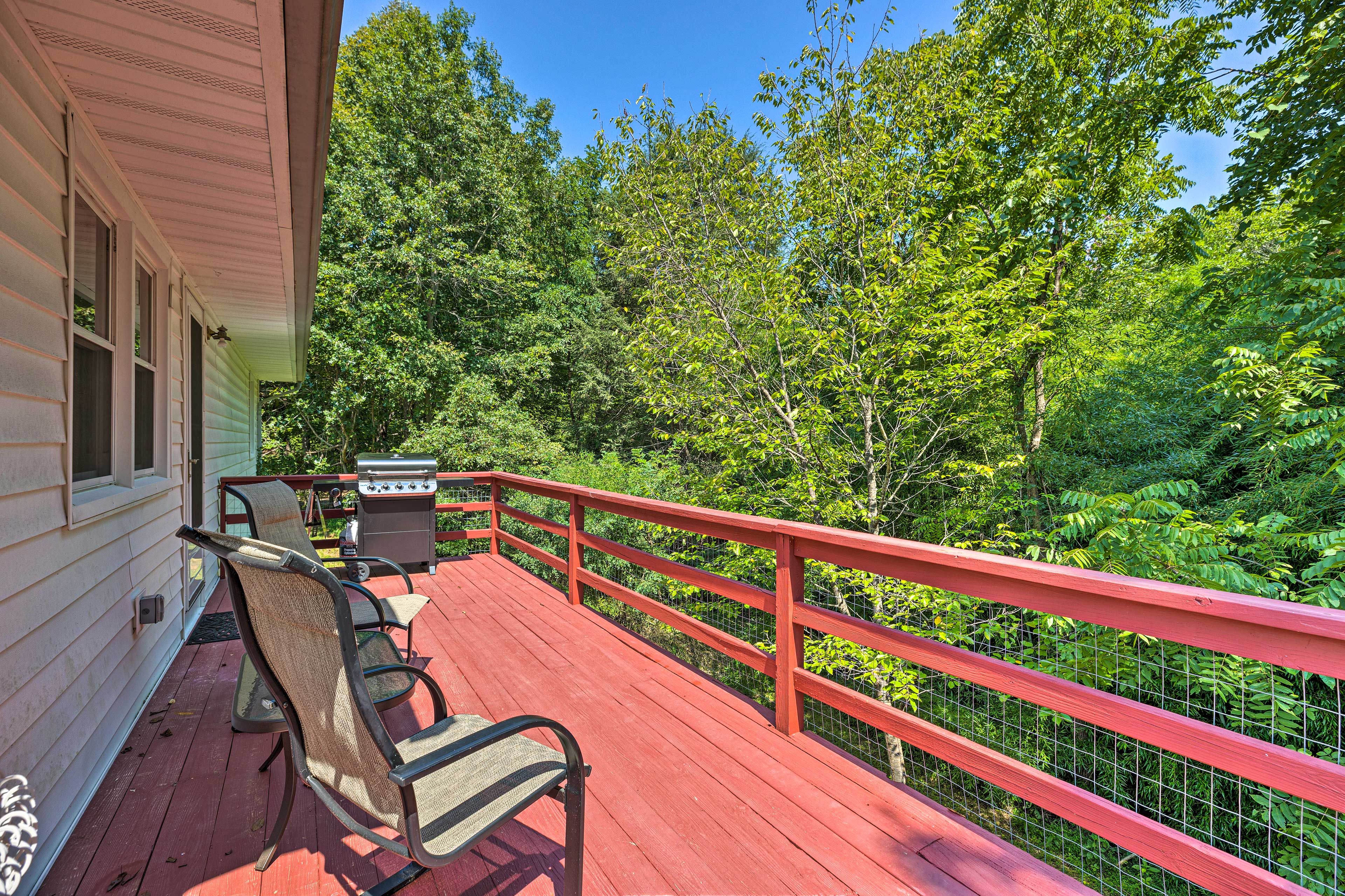 Furnished Deck | Gas Grill
