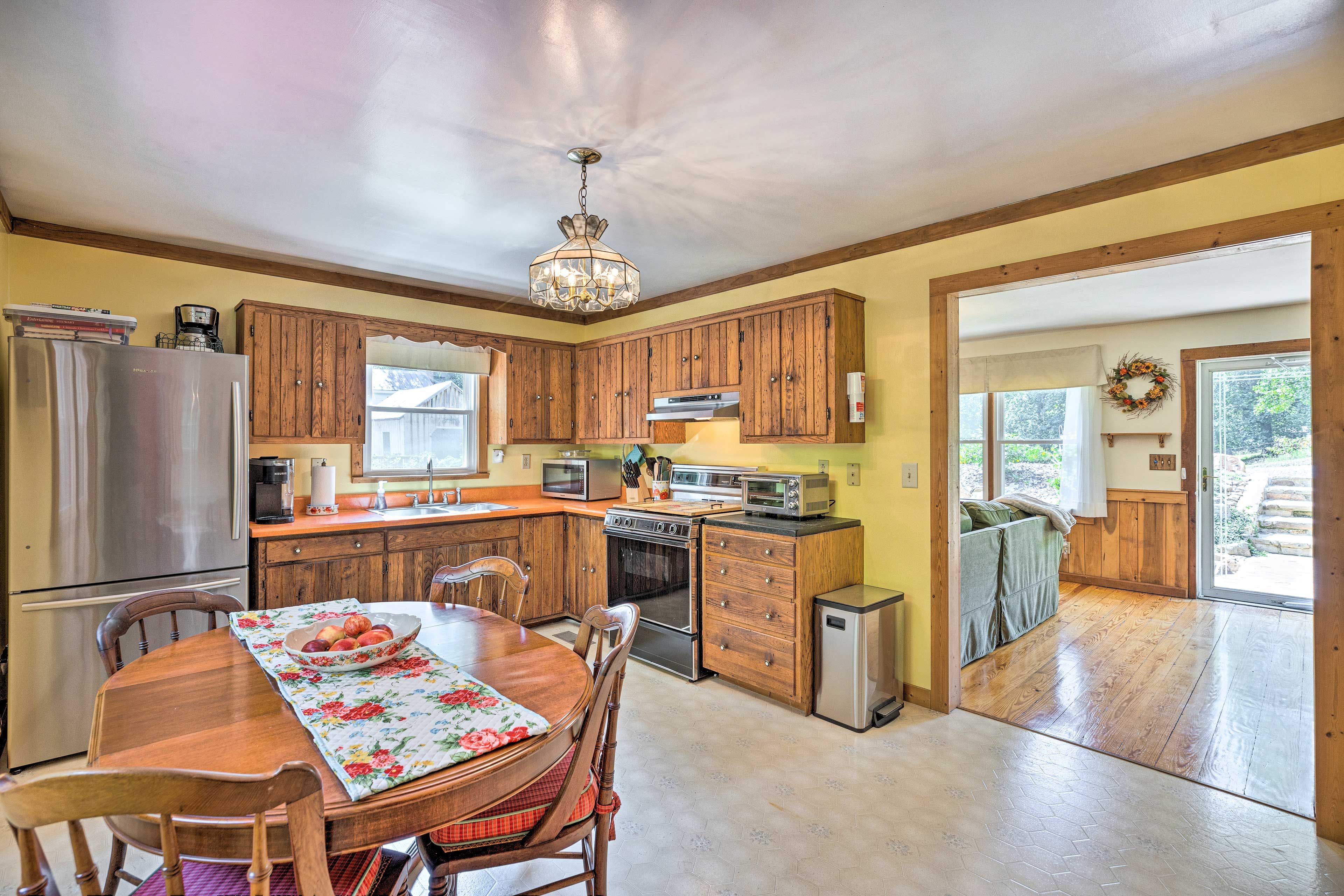 Well-Equipped Kitchen
