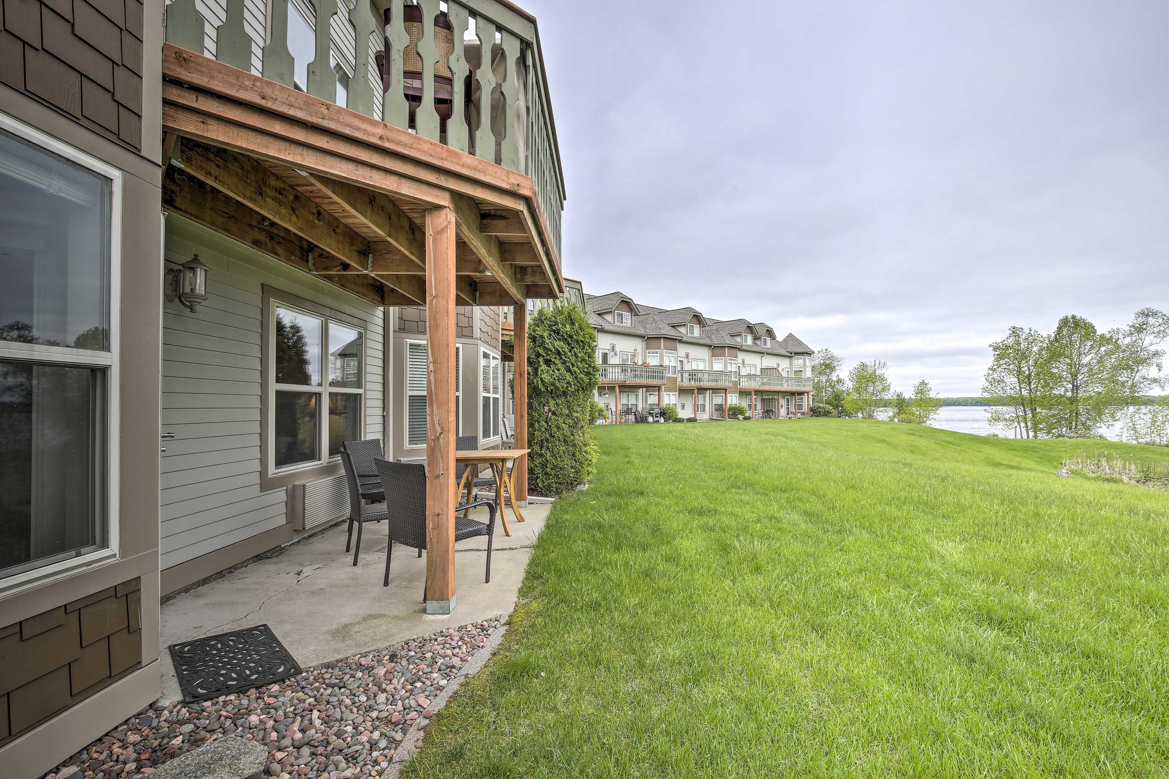 Private Patio | Direct Lake Access