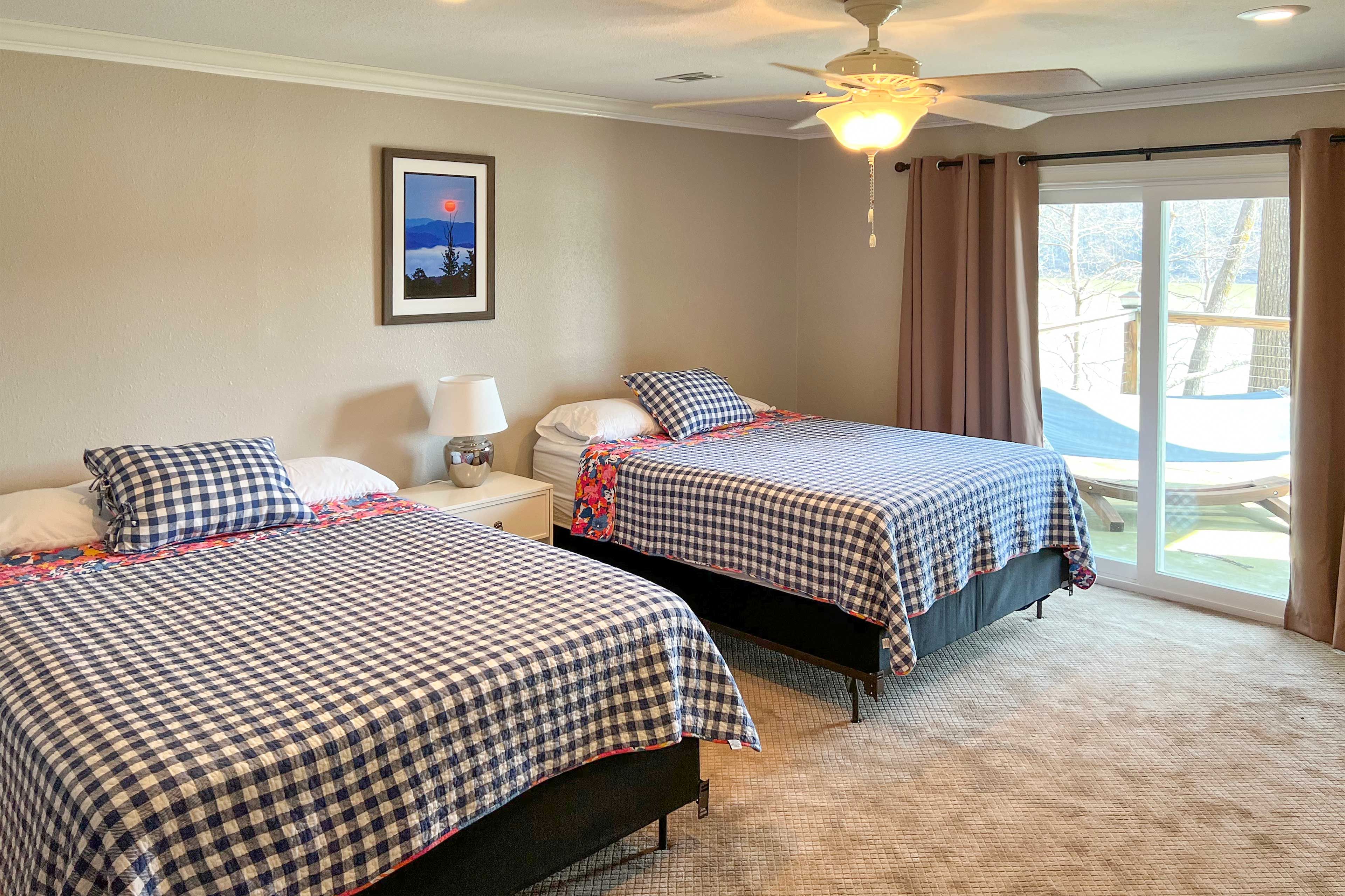 Bedroom 2 | Lower Level | 2 Queen Beds