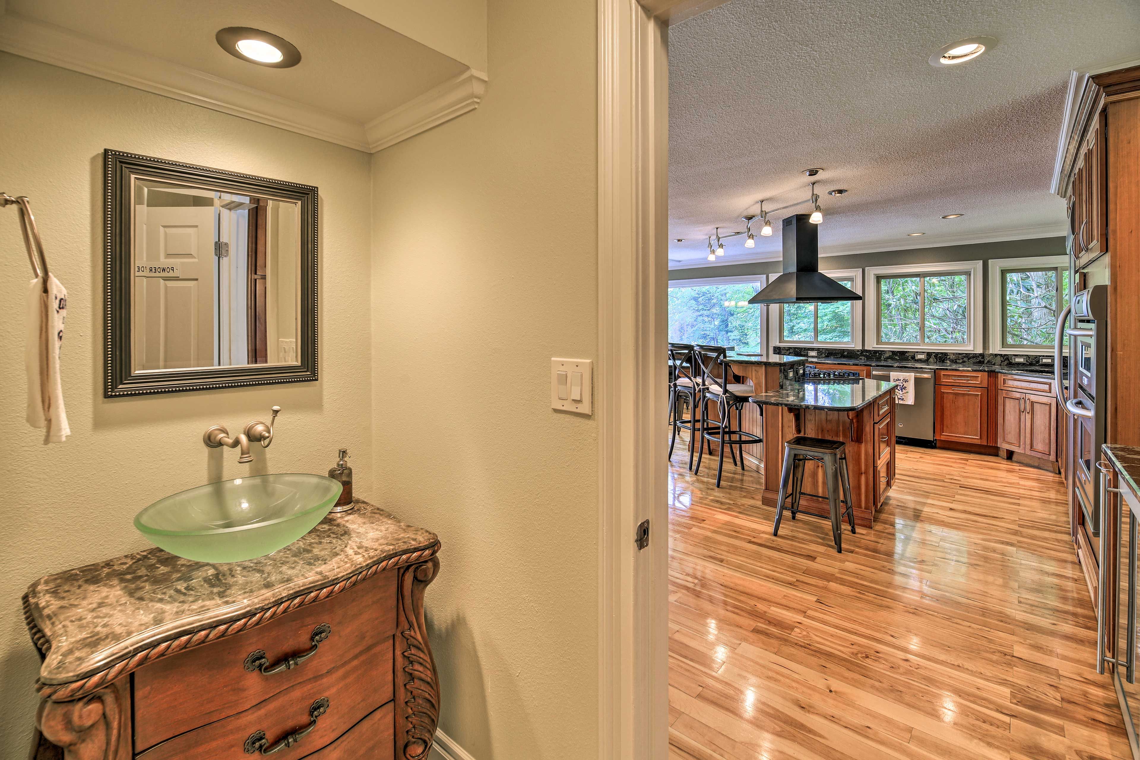 Half Bathroom | Upper Level