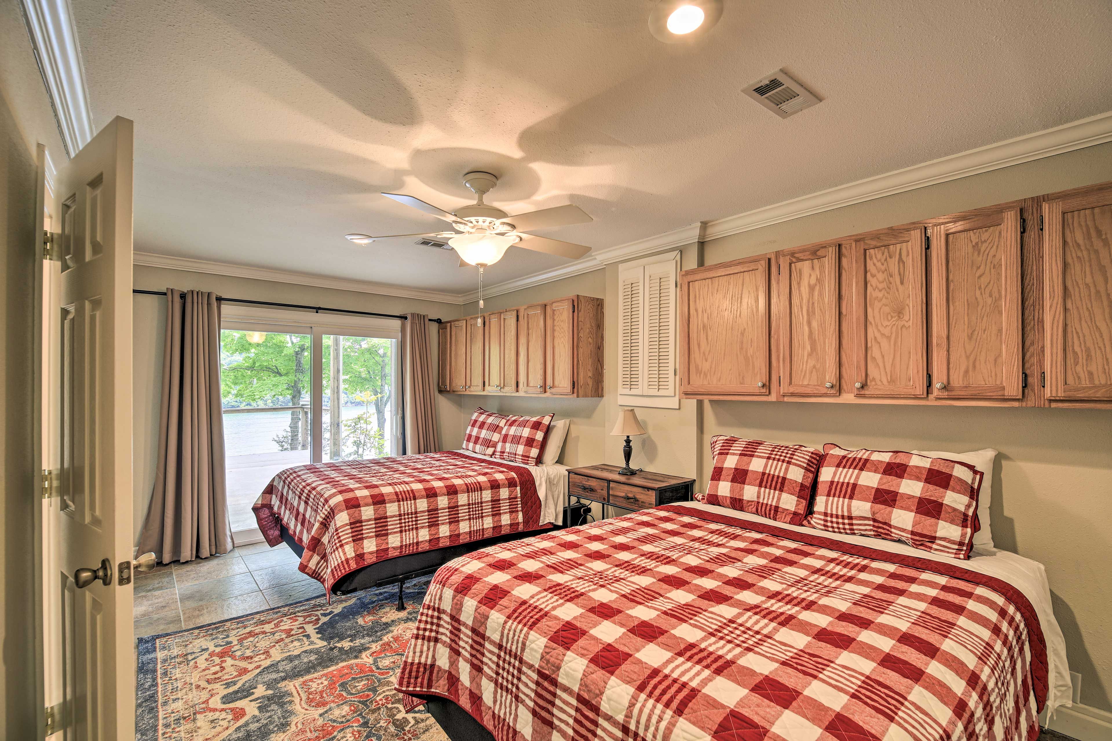 Bedroom 4 | Lower Level | 2 Queen Beds