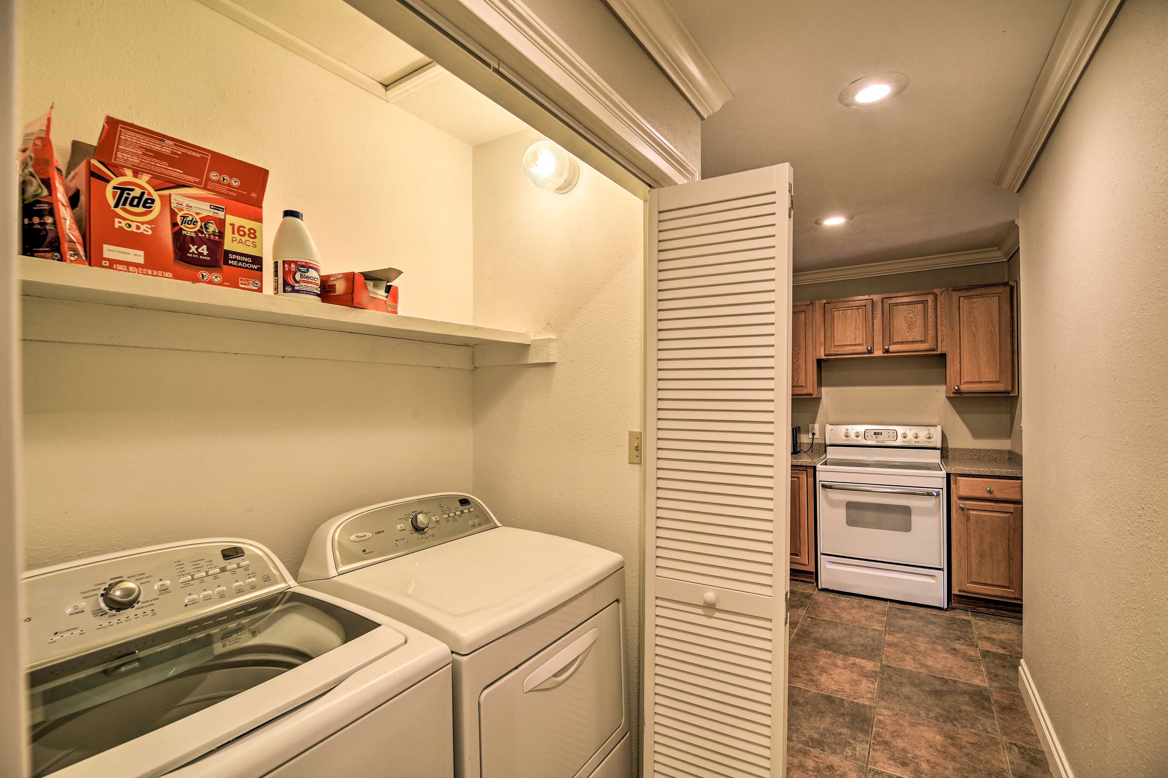 Laundry Closet | Cleaning Essentials