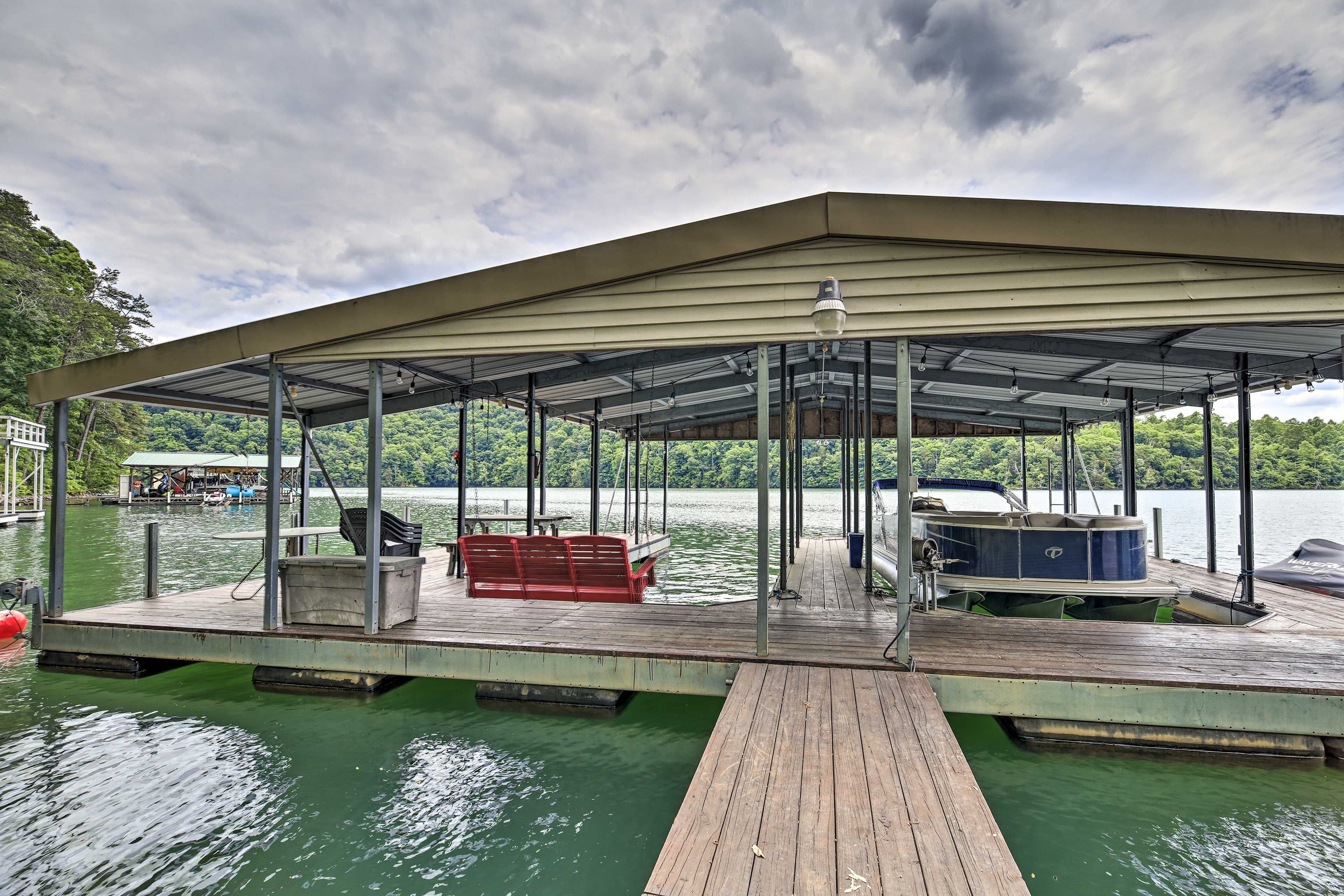 Private Dock | 2 Boat Slips