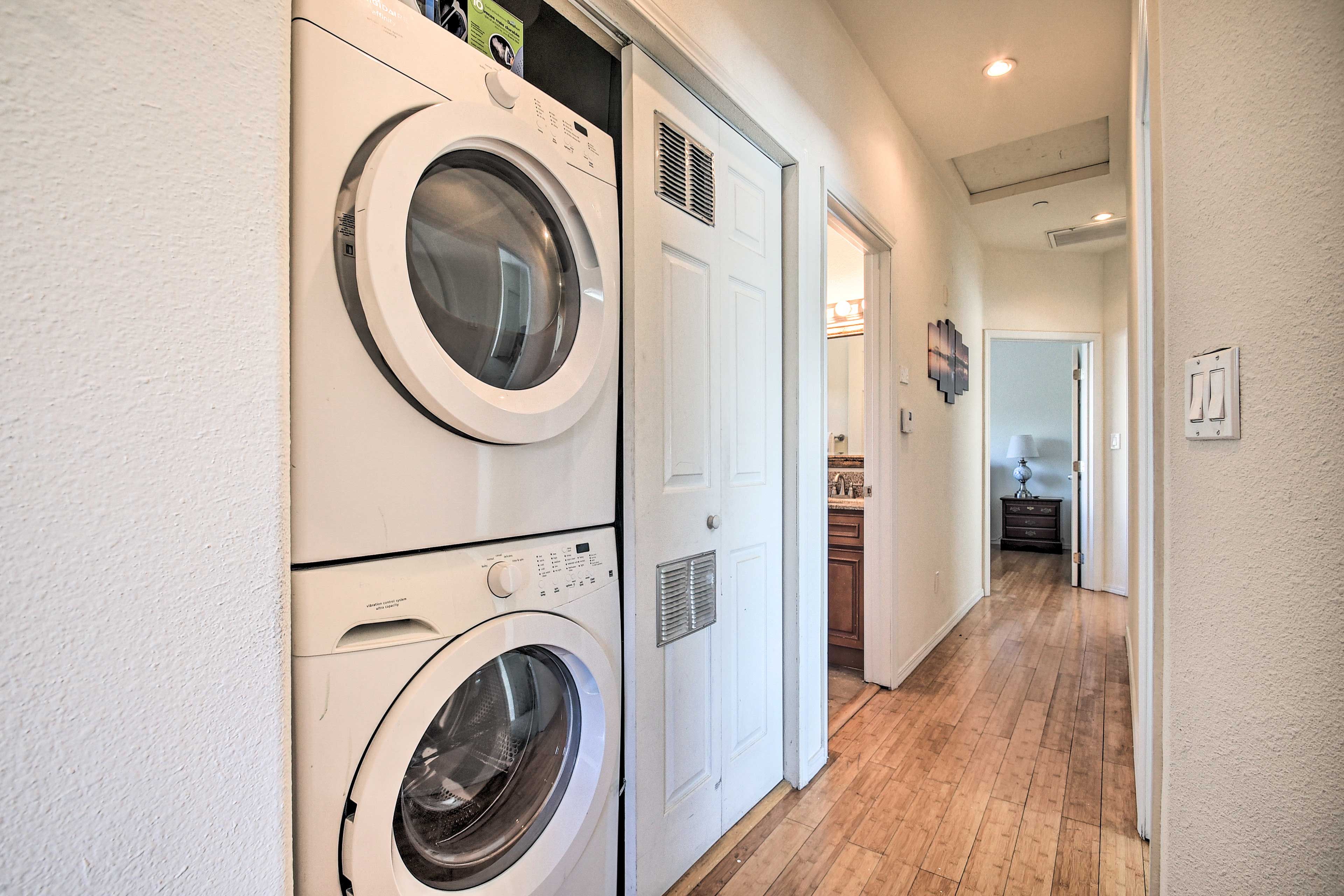 Laundry Area | Hangers