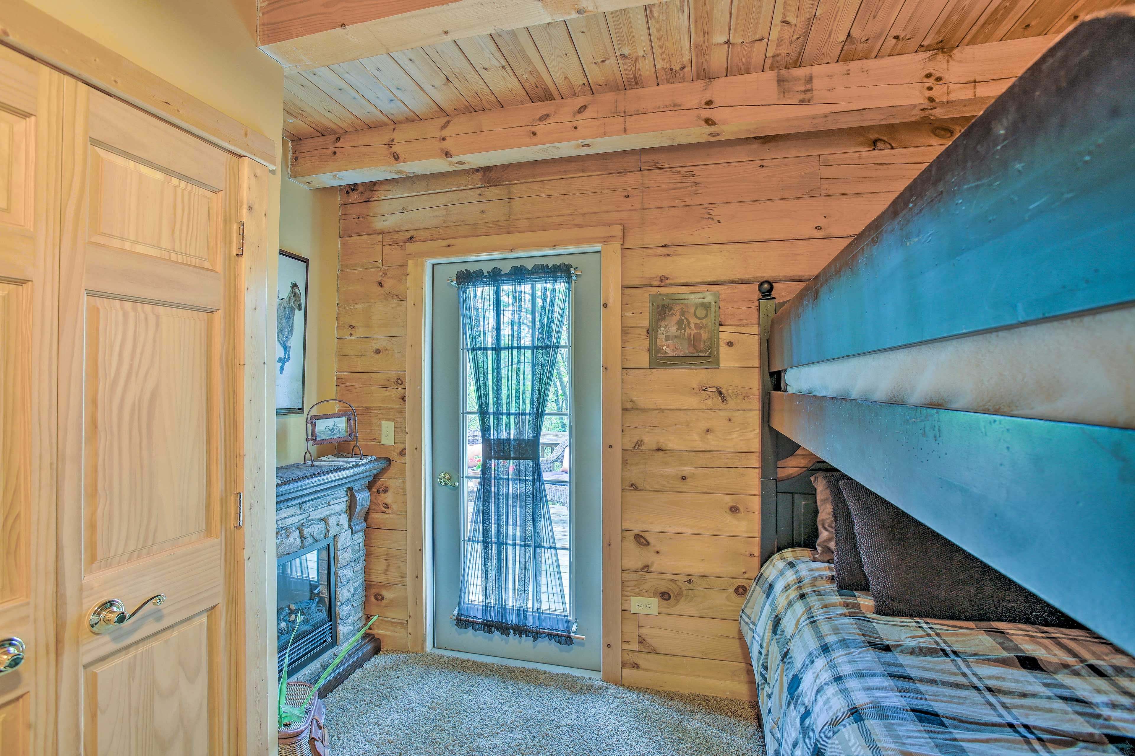 Bedroom 3 | Gas Fireplace