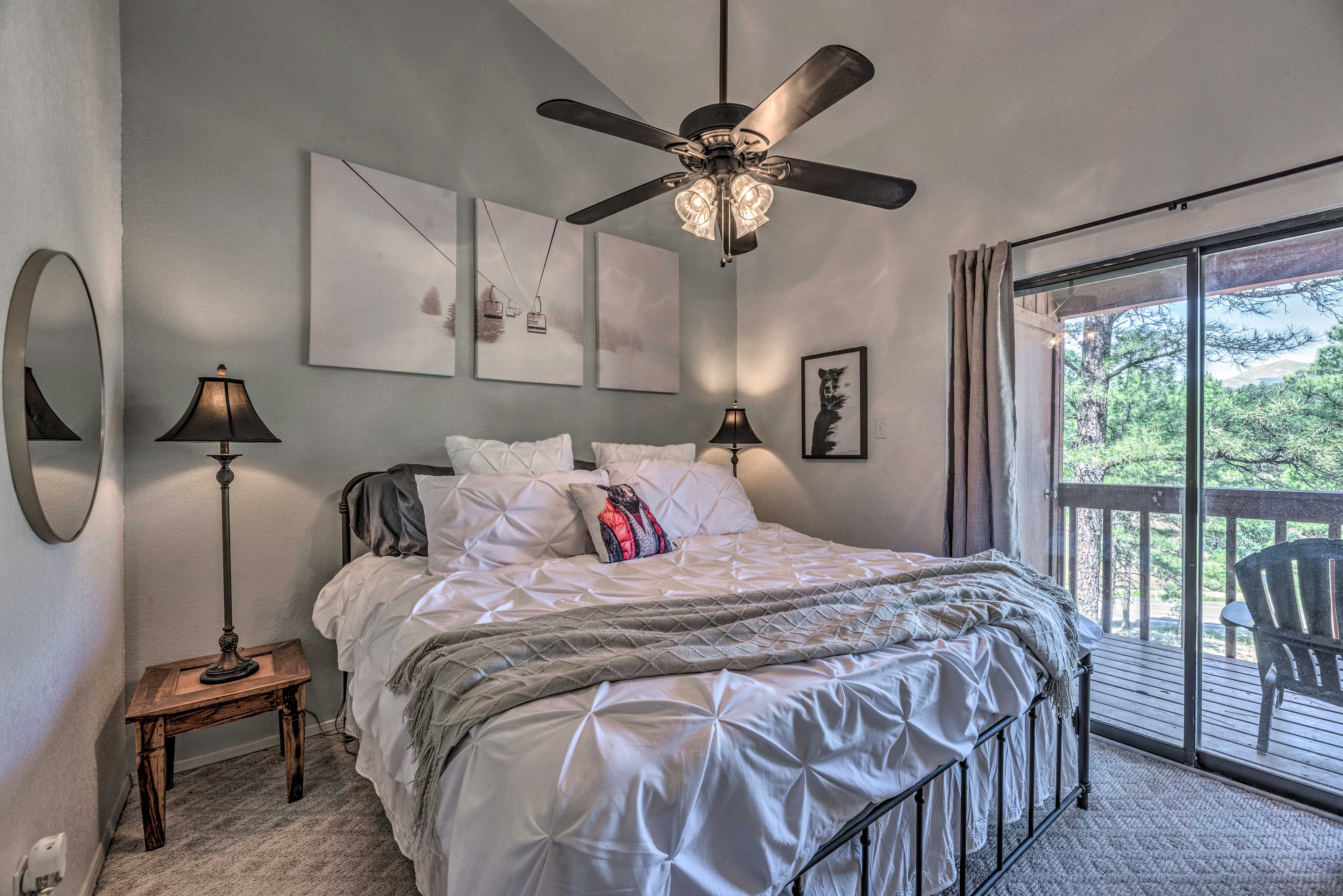 Bedroom 1 | King Bed | Linens Provided