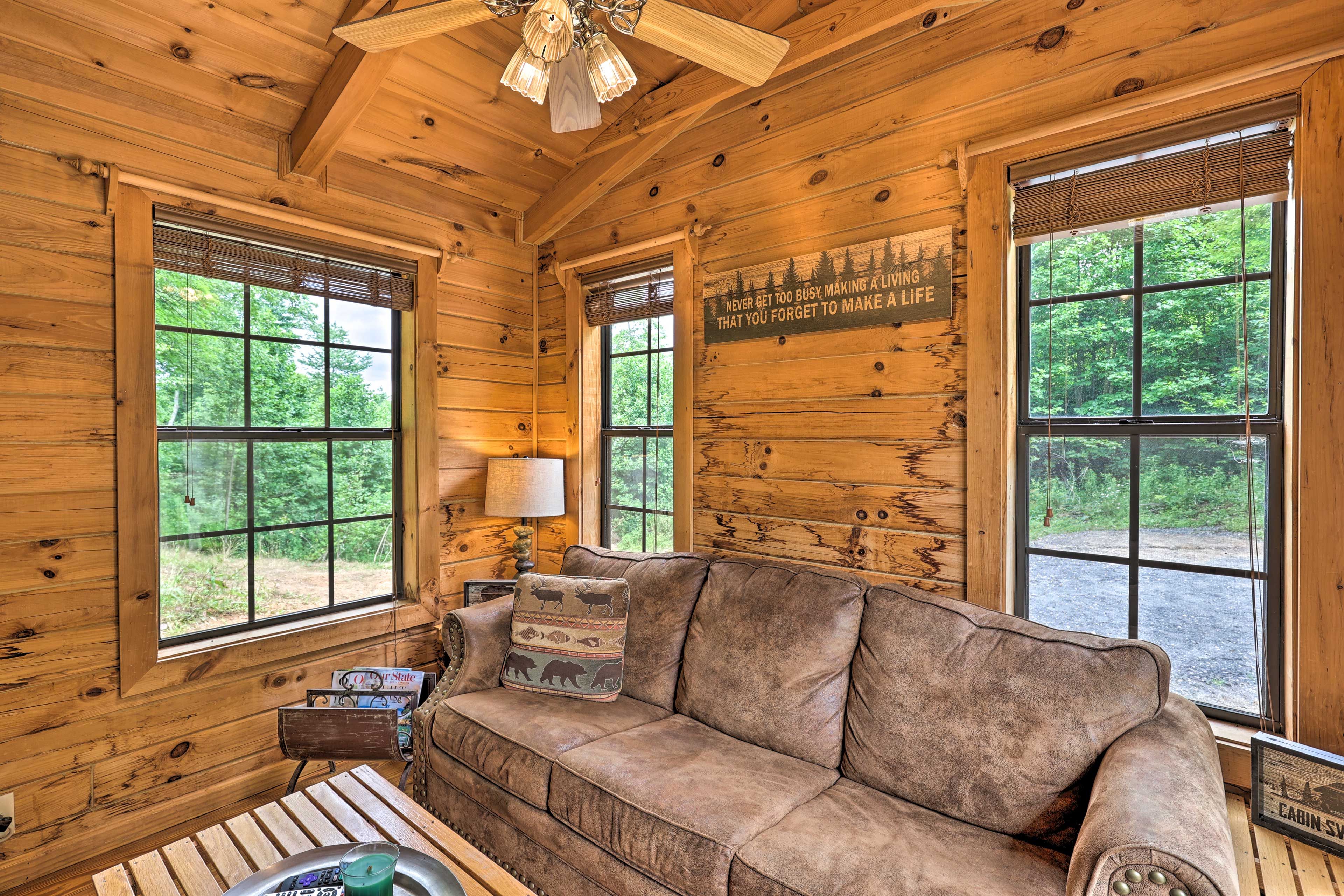 Living Area | Central Heat & A/C