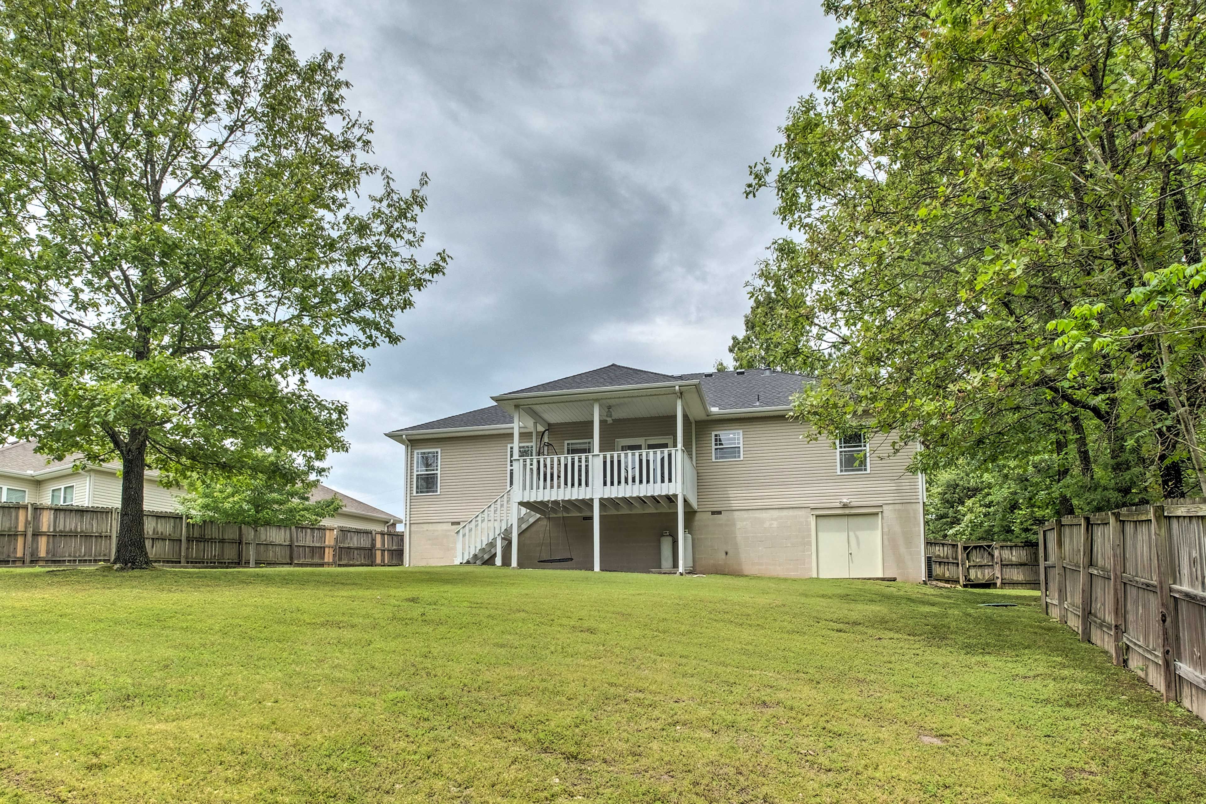 Private Yard | 1 Step Required For Garage Access