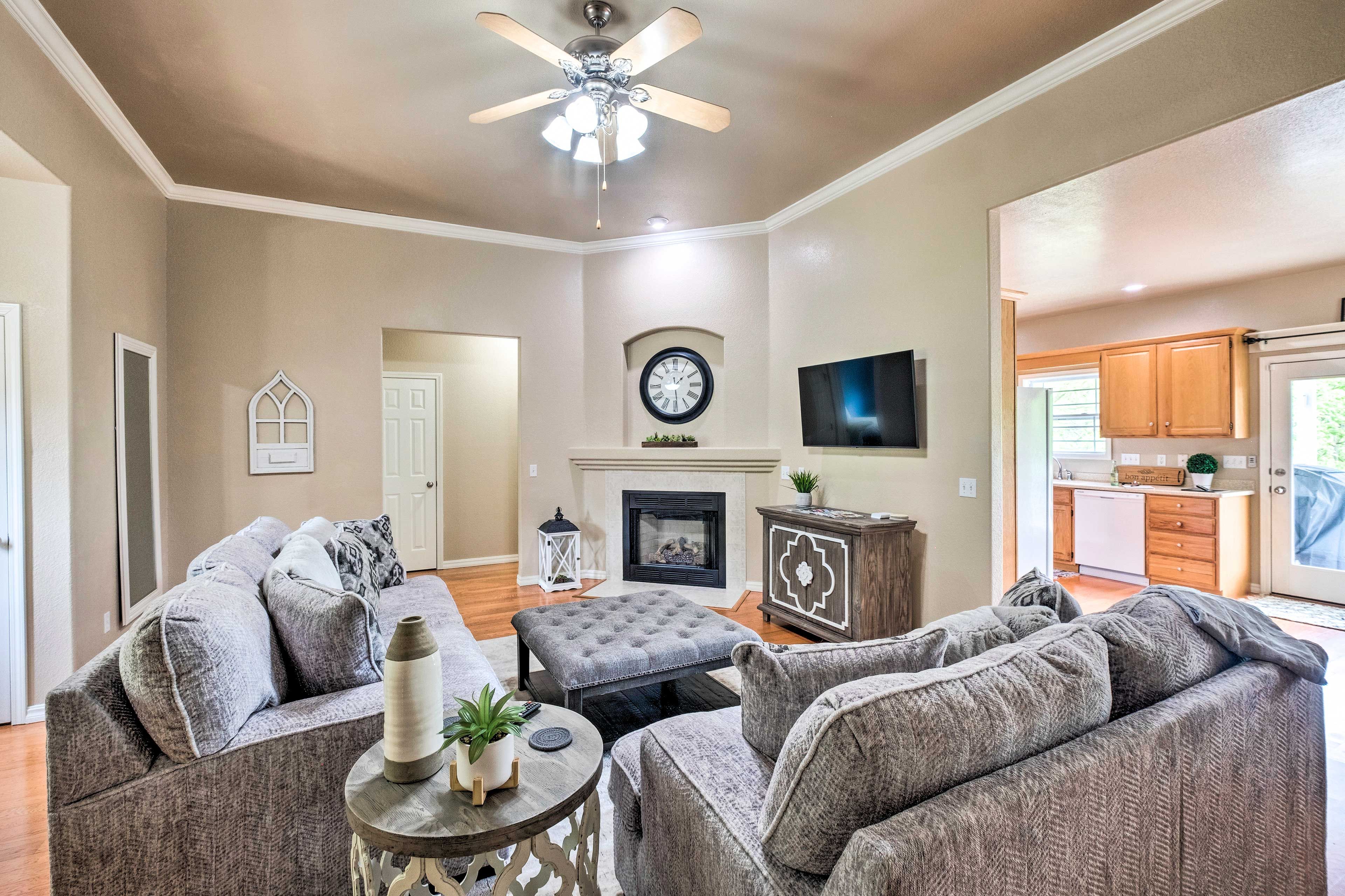 Living Room | Main Floor | Central A/C & Heat | Free WiFi