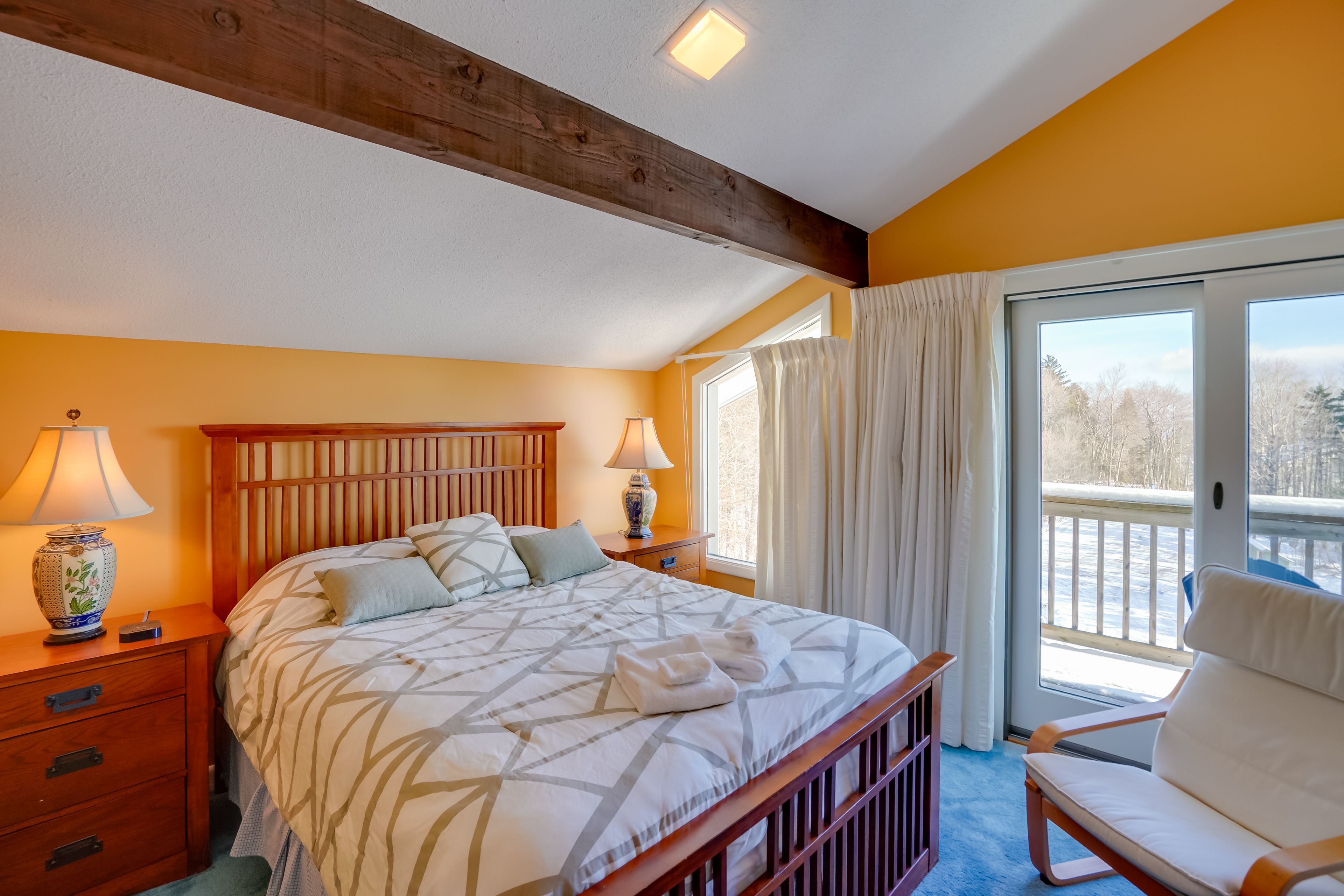 Bedroom 1 | Queen Bed | Balcony Access