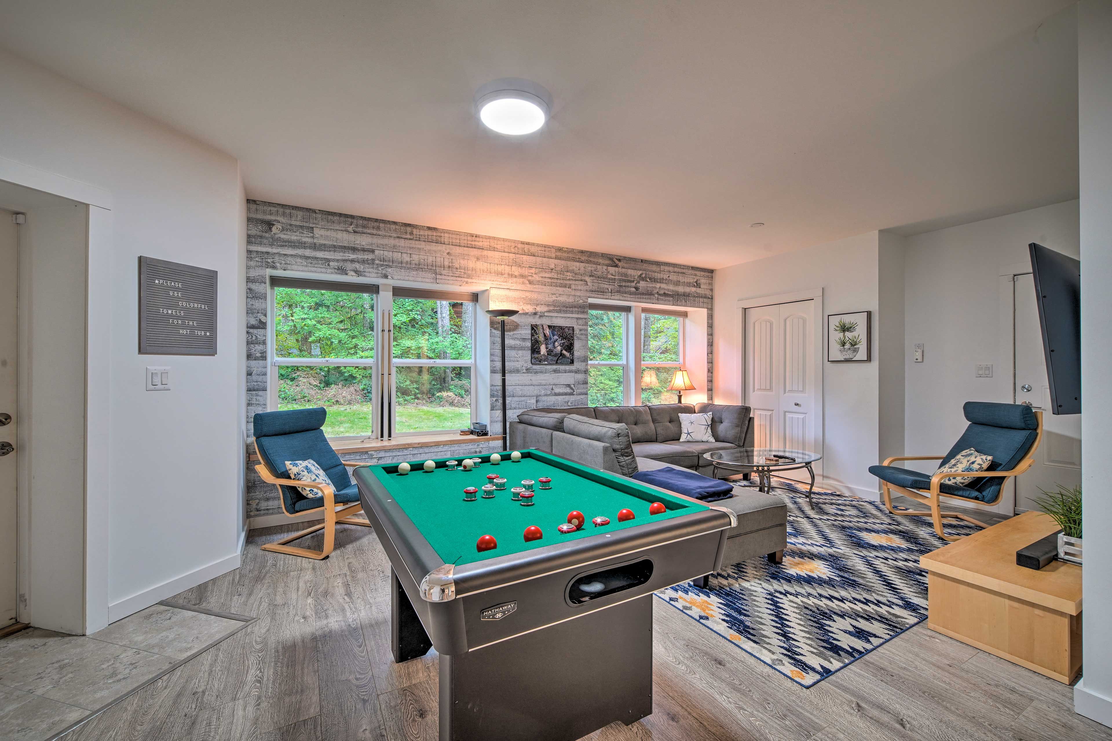 Game Room | Bumper Pool Table