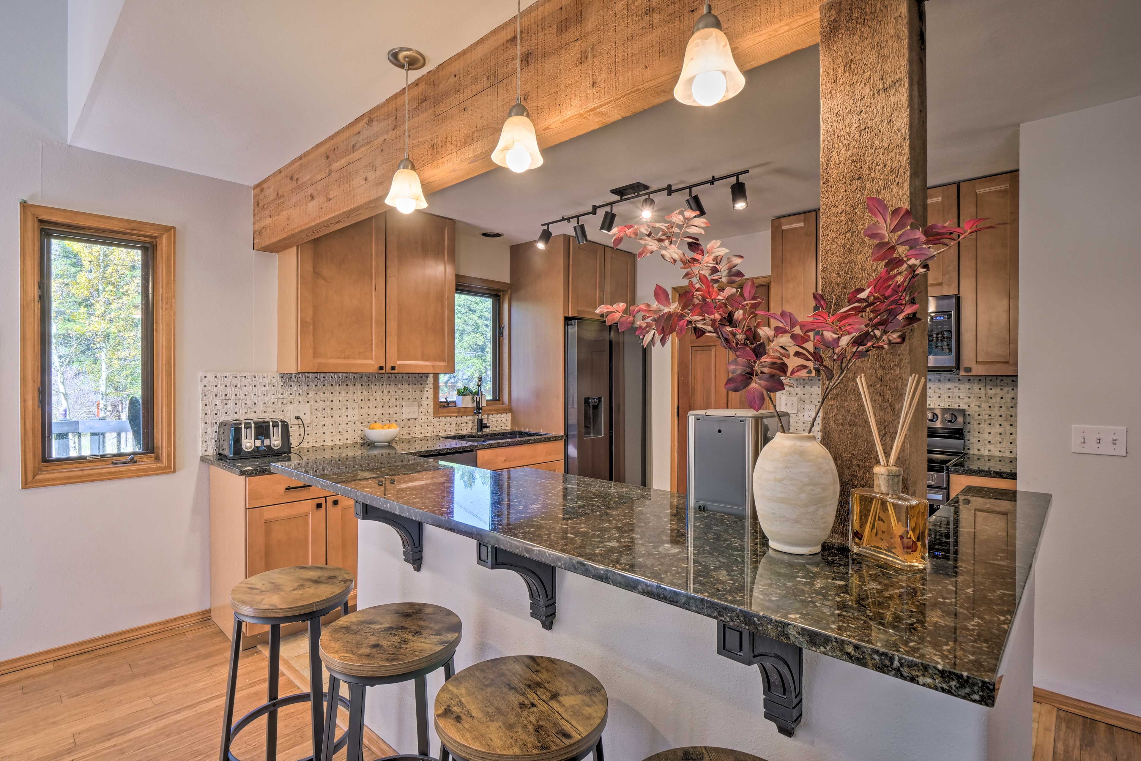 Fully Equipped Kitchen | 2 Steps Required | Main Floor | Spices