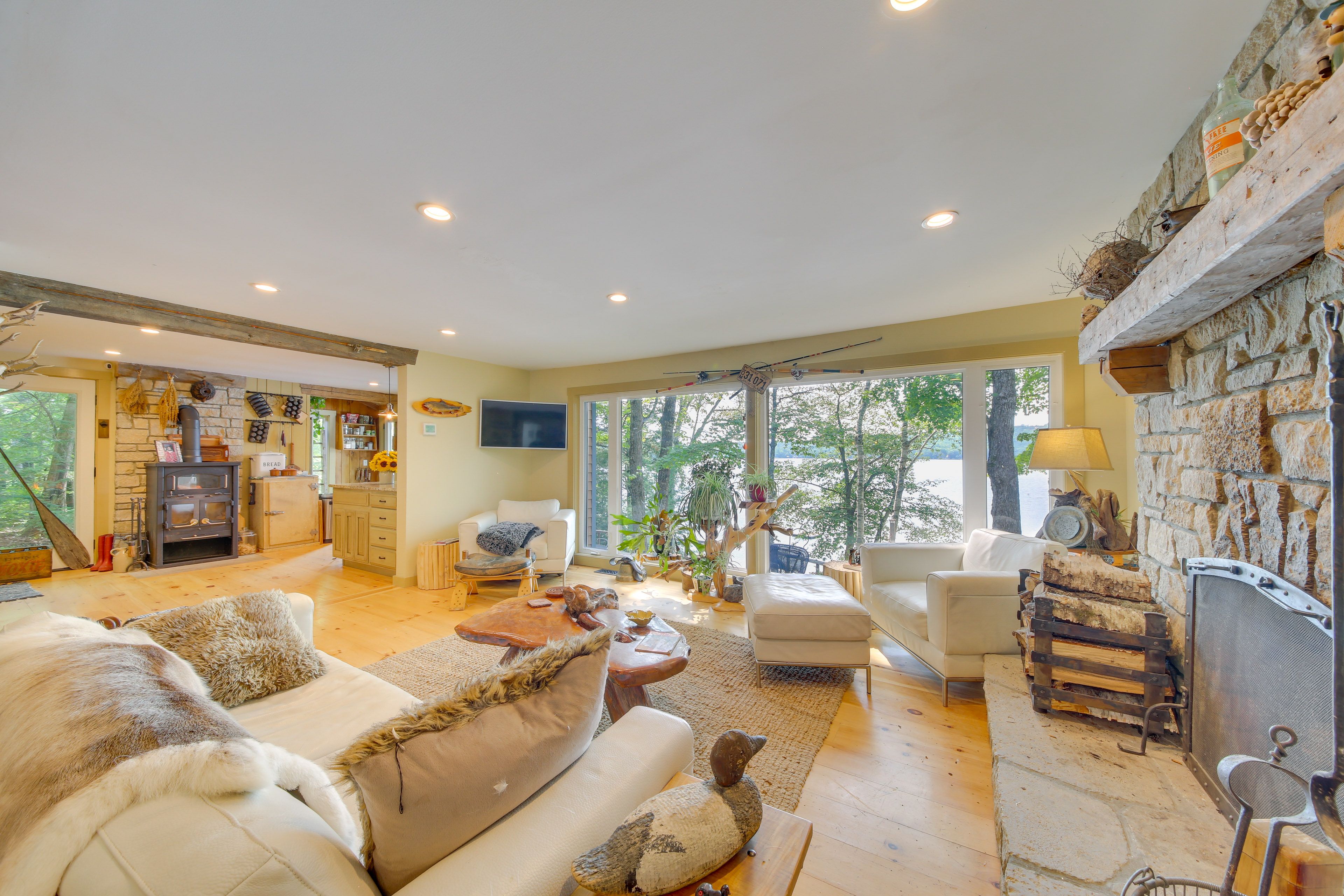 Embden Vacation Rental | 3BR | 2.5BA | 1,800 Sq Ft | Stairs Required