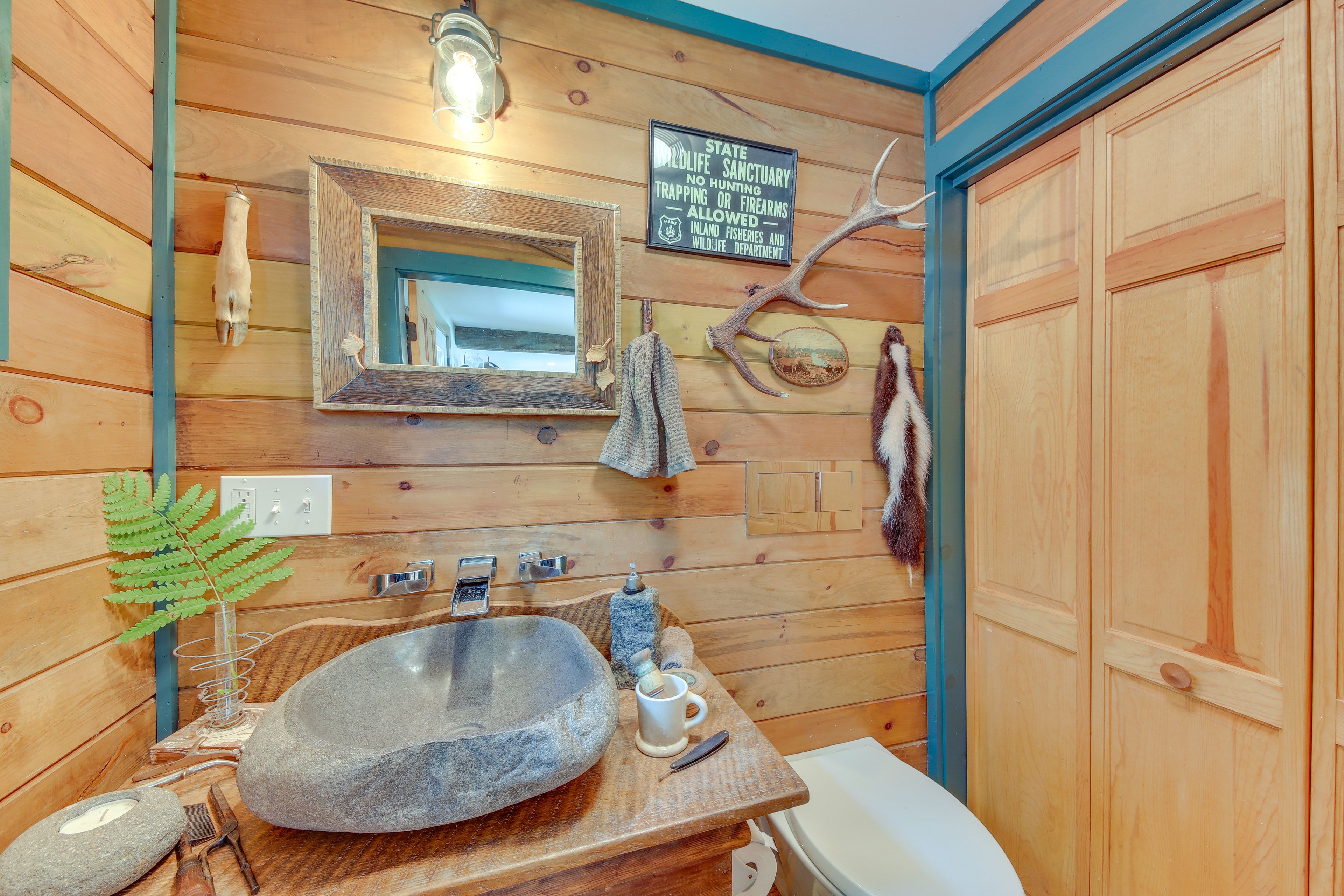 Half Bathroom | 1st Floor | Washer & Dryer