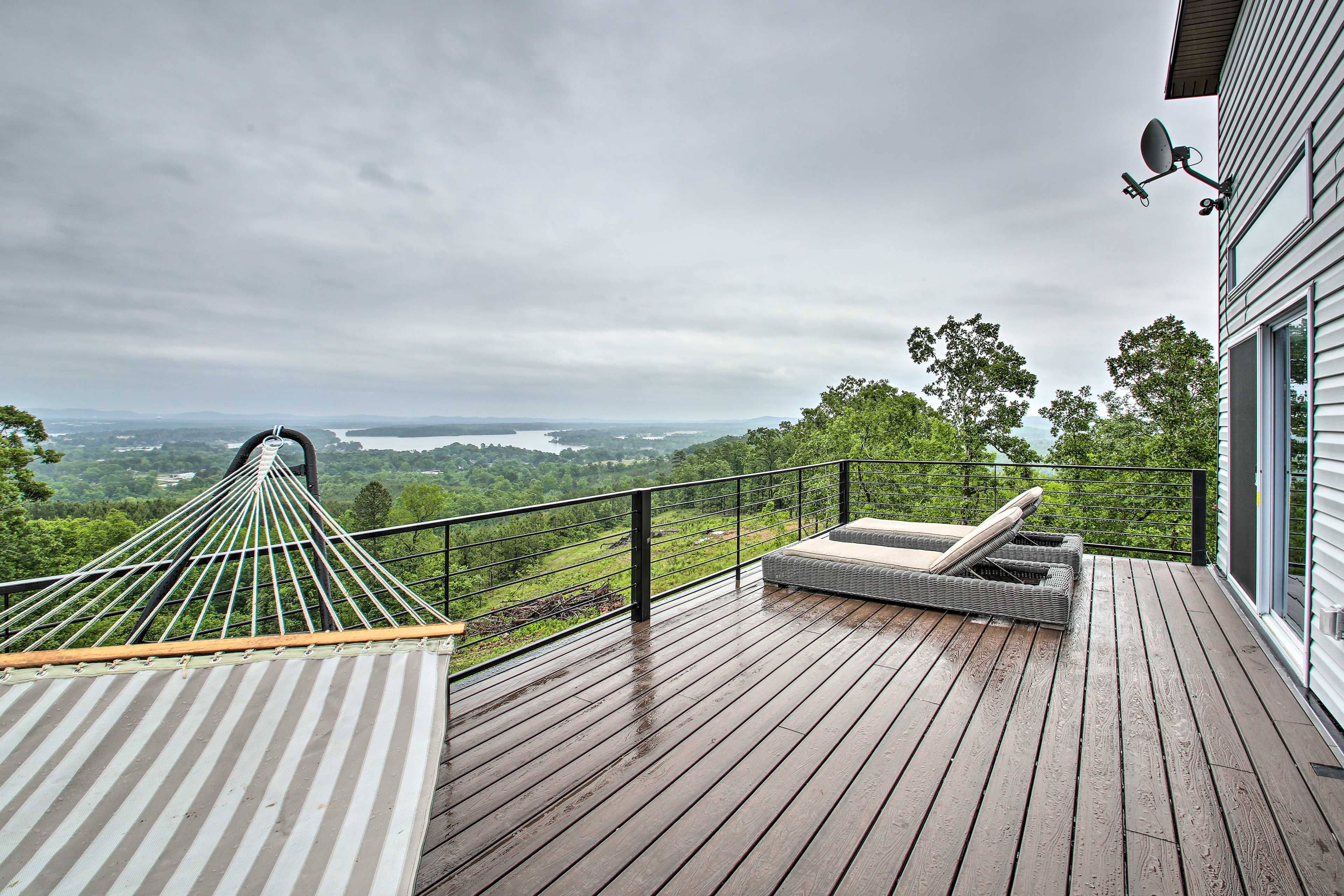 Upper-Level Balcony | Lake Views