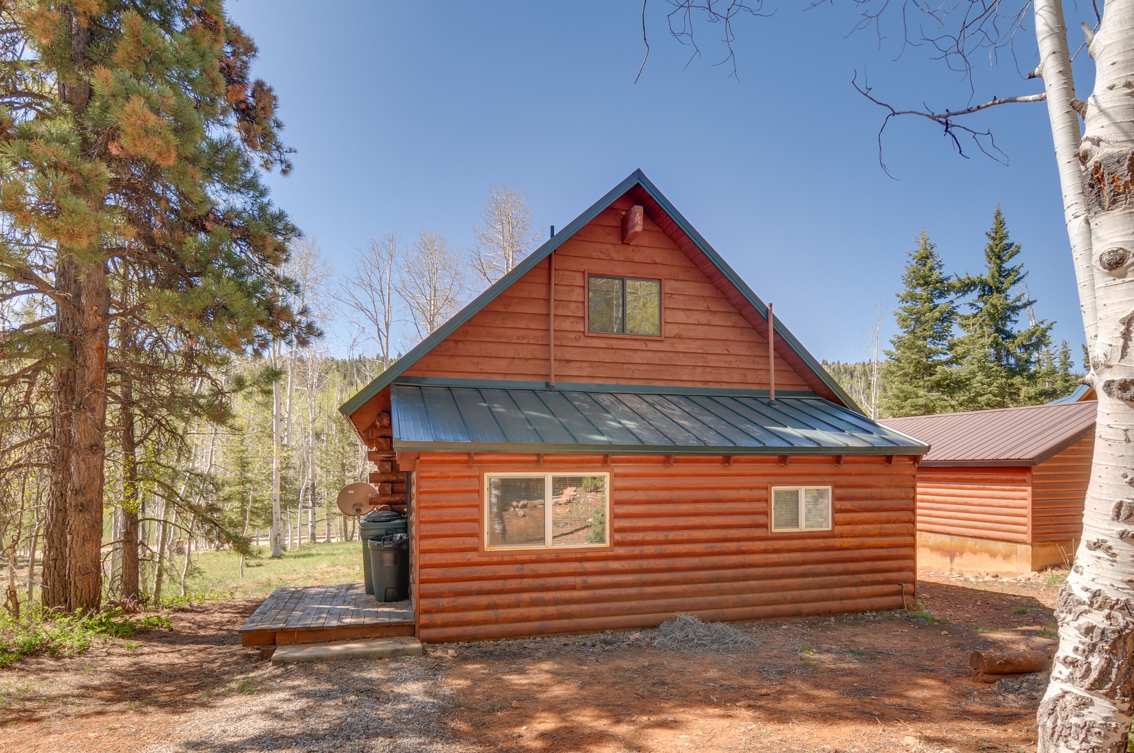 Cabin Exterior | Backyard