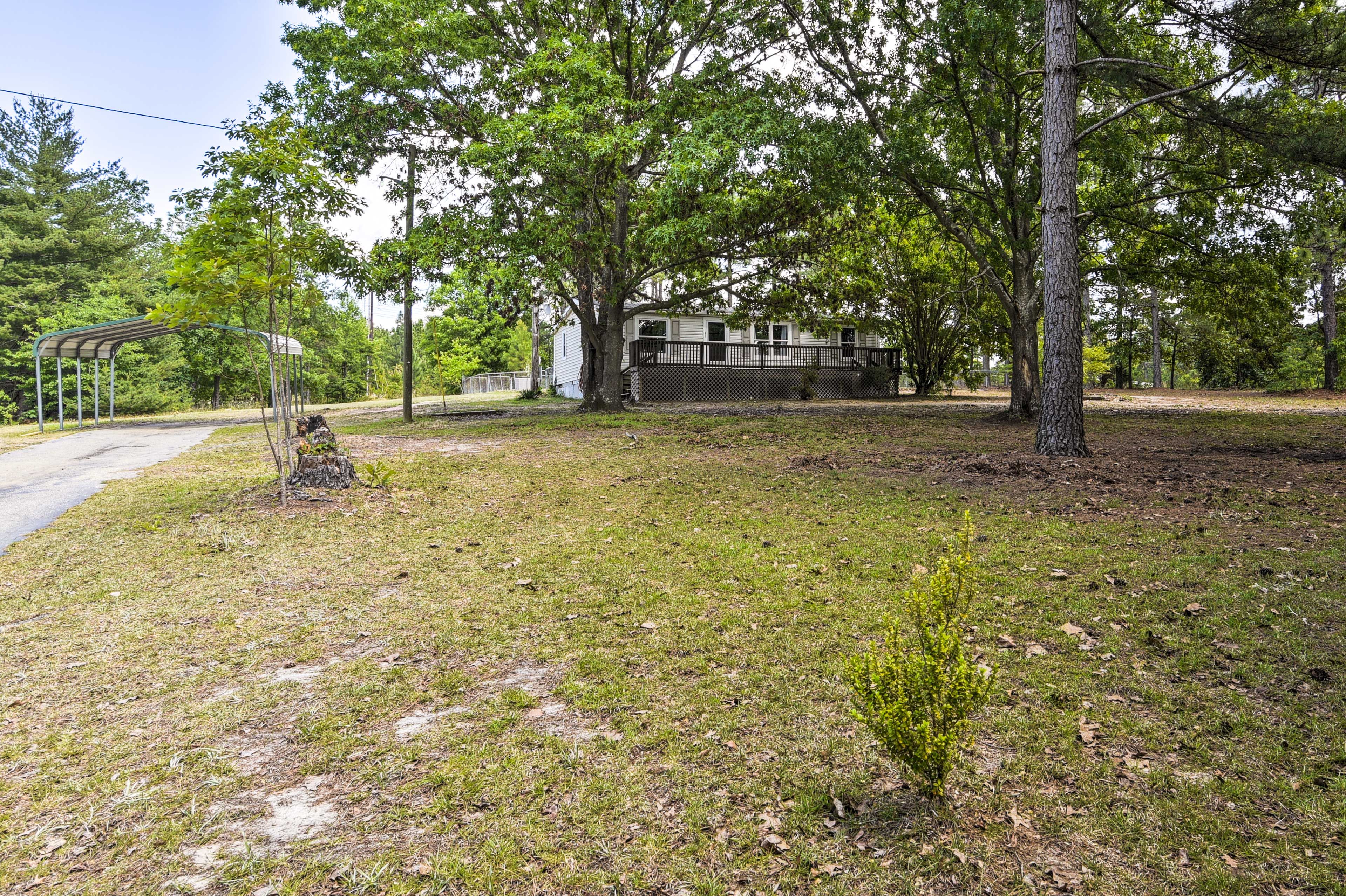 Home Exterior | Driveway & Covered Parking | 4 Vehicles