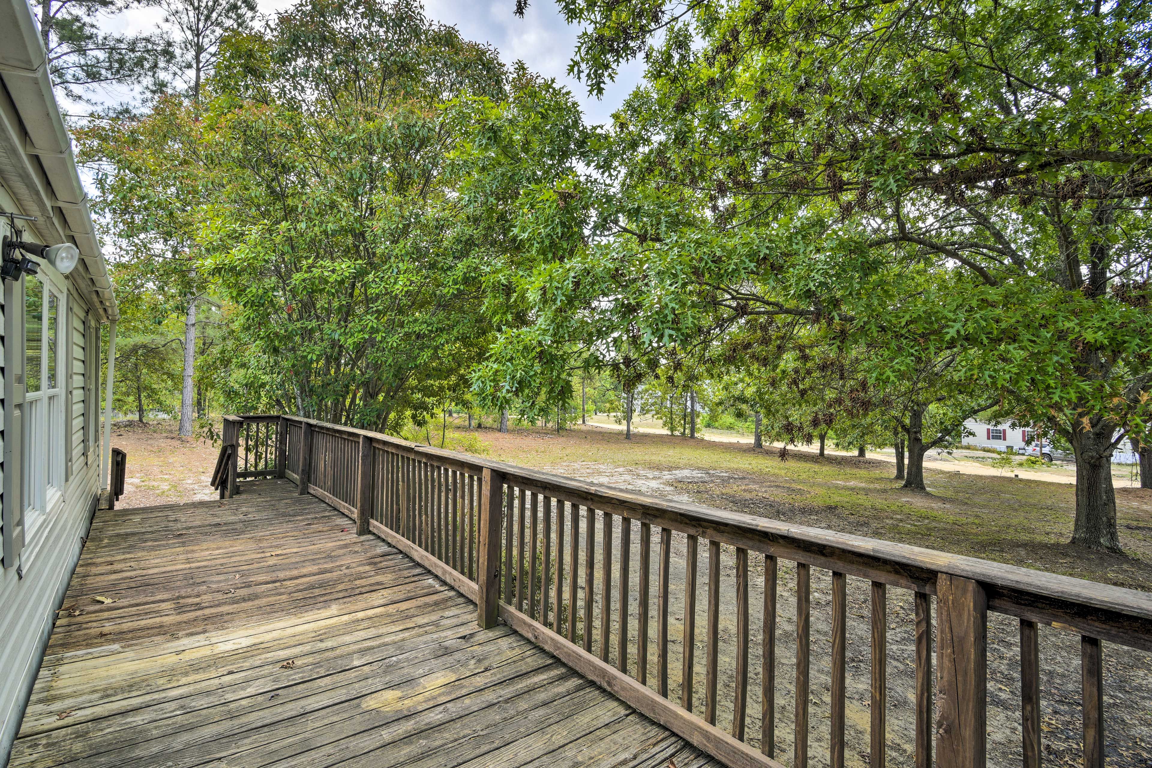 Front Deck | Stairs Required to Access