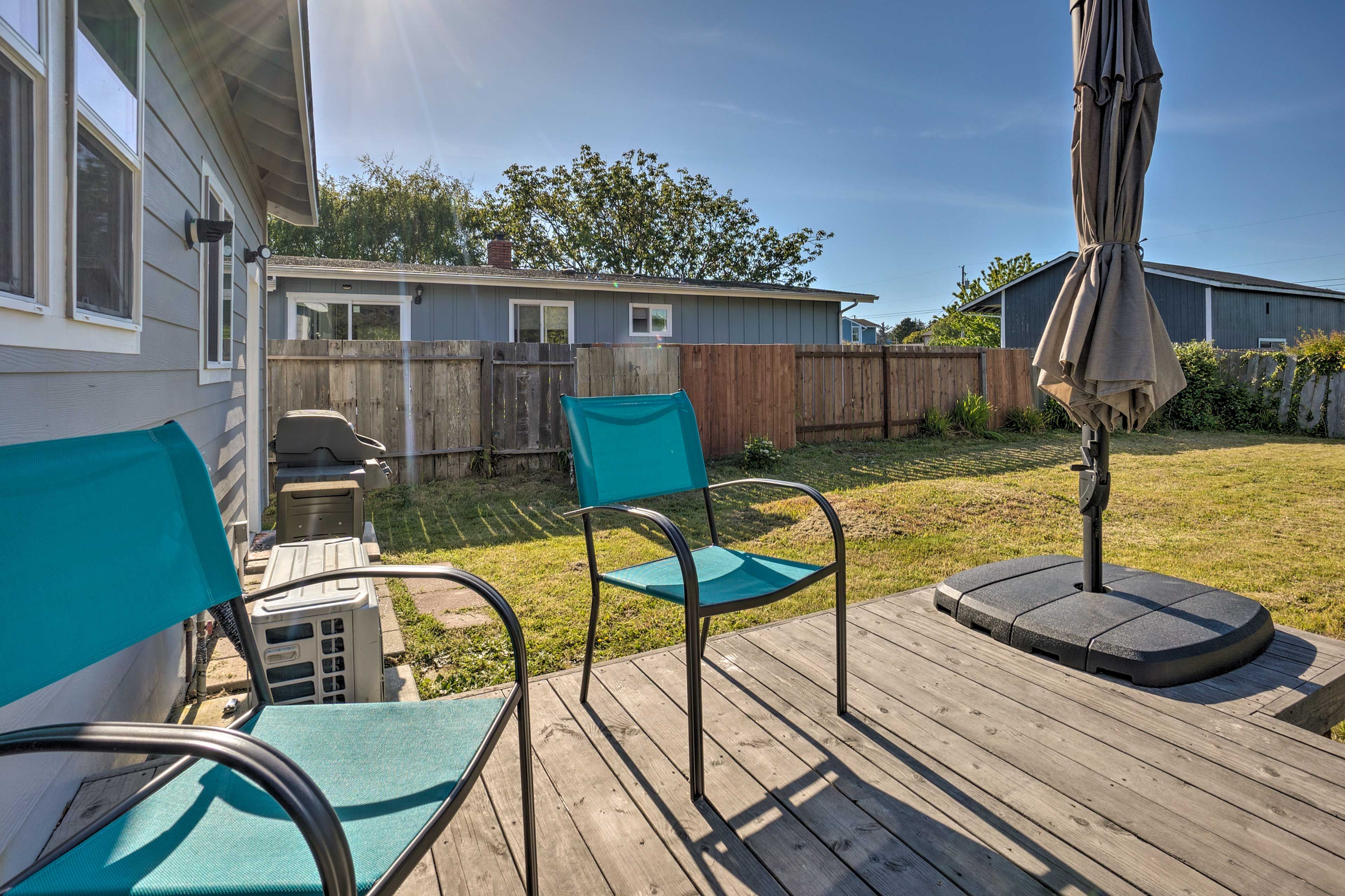 Private Deck | Gas Grill