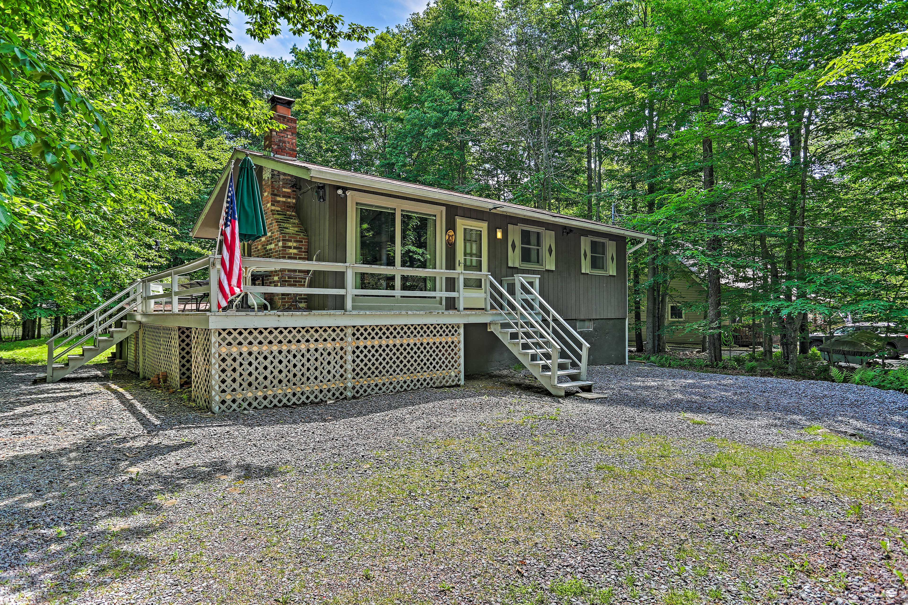 Gouldsboro Vacation Rental | 3BR | 2BA | 1,632 Sq Ft | 2 Stories