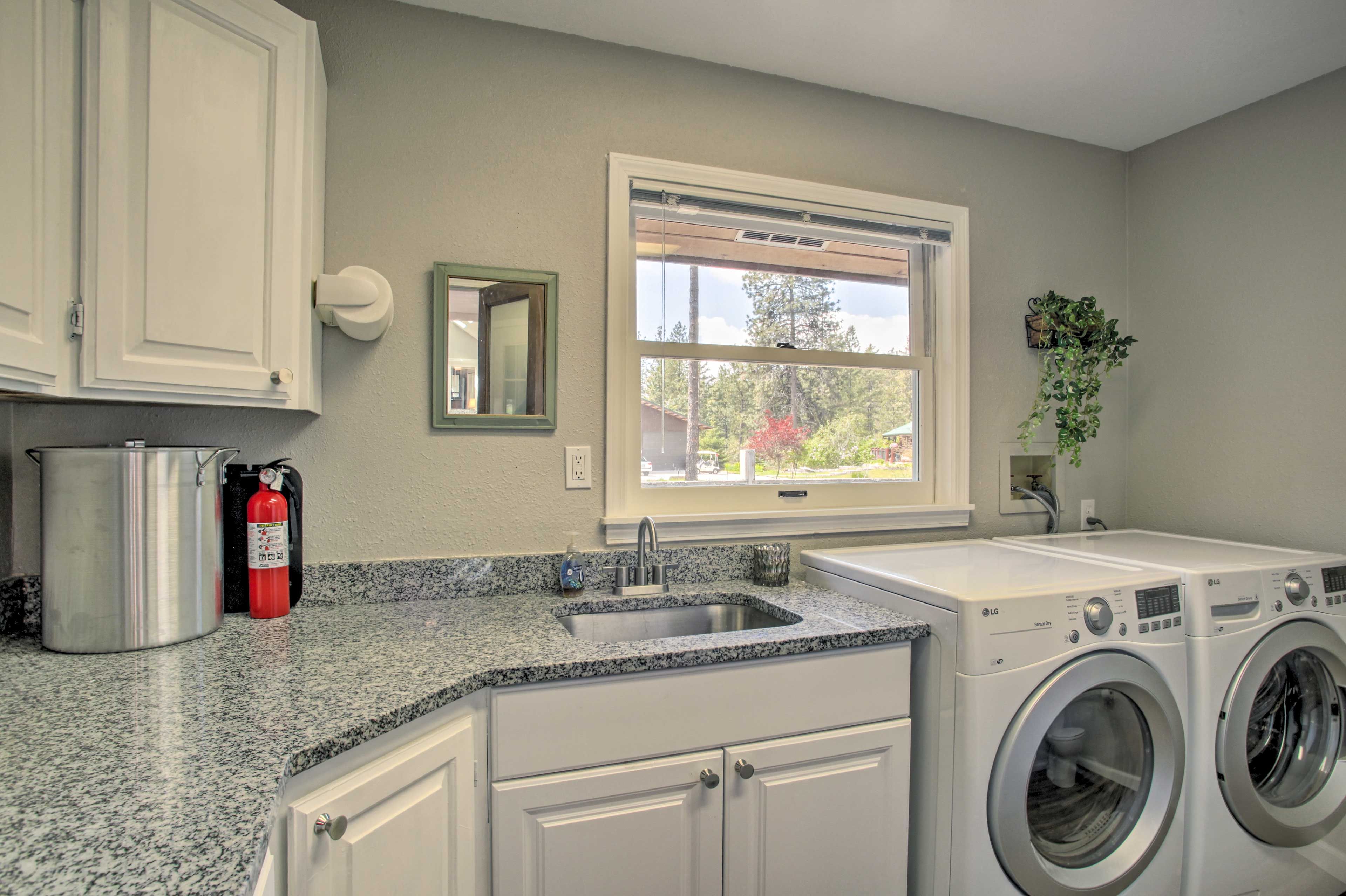 In-Home Laundry | Half Bathroom