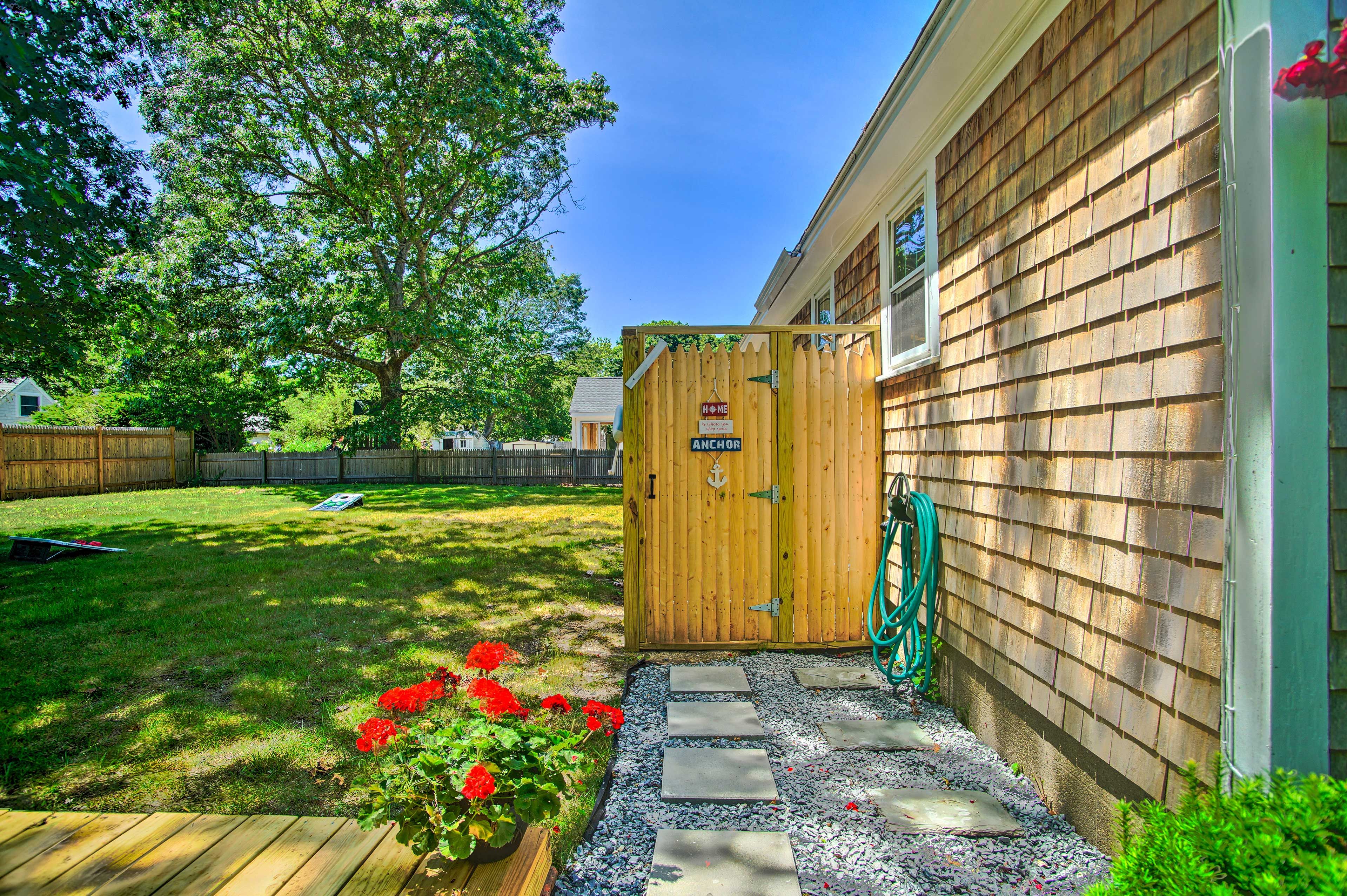 Backyard | Outdoor Shower