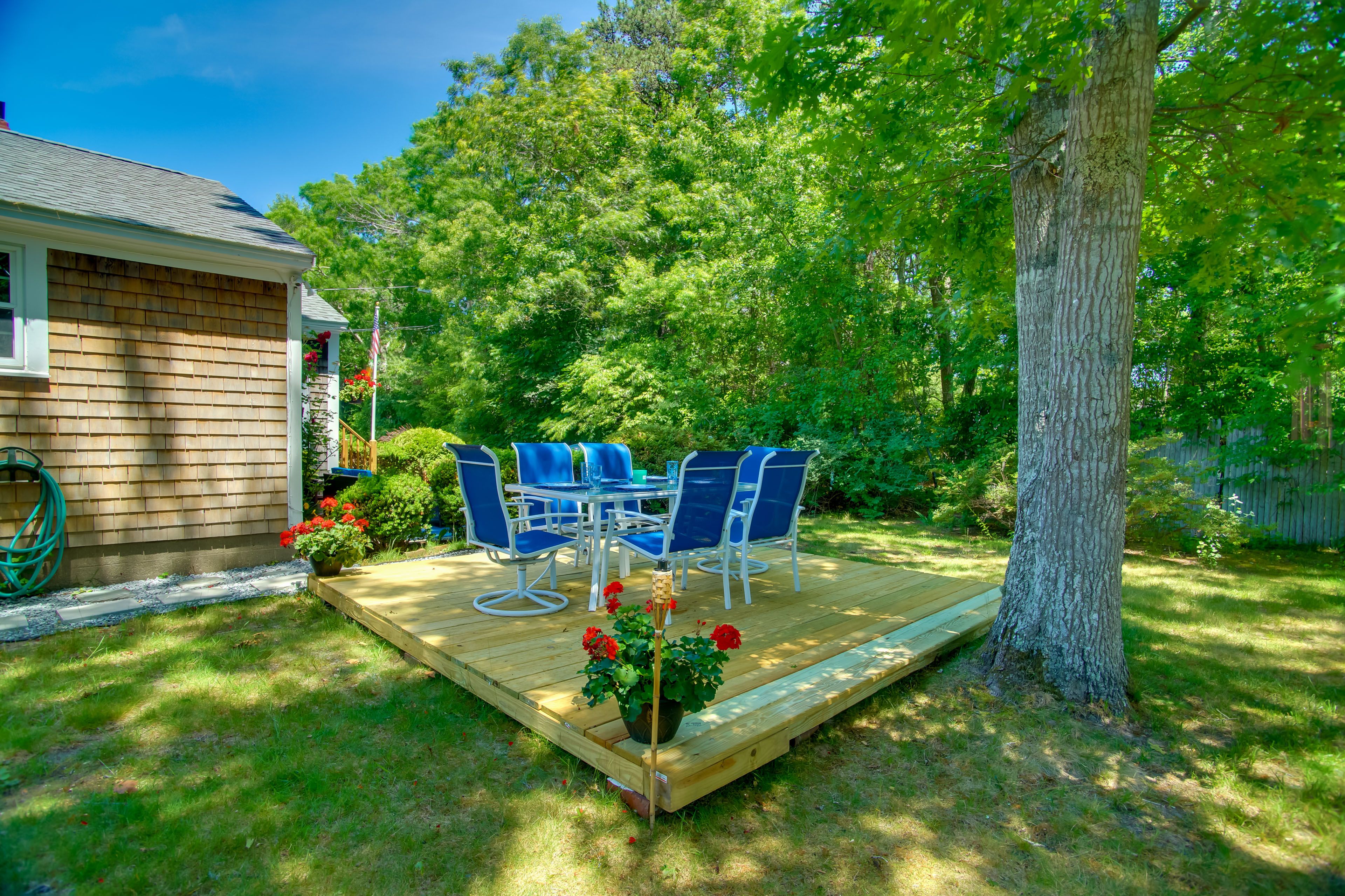 West Yarmouth Vacation Rental | 3BR | 1BA | 1,200 Sq Ft | Single Story